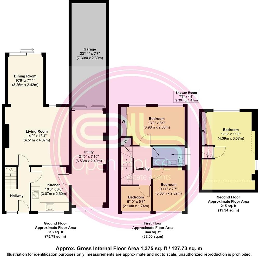 Ashtree Close, Newhall, Swadlincote floorplan