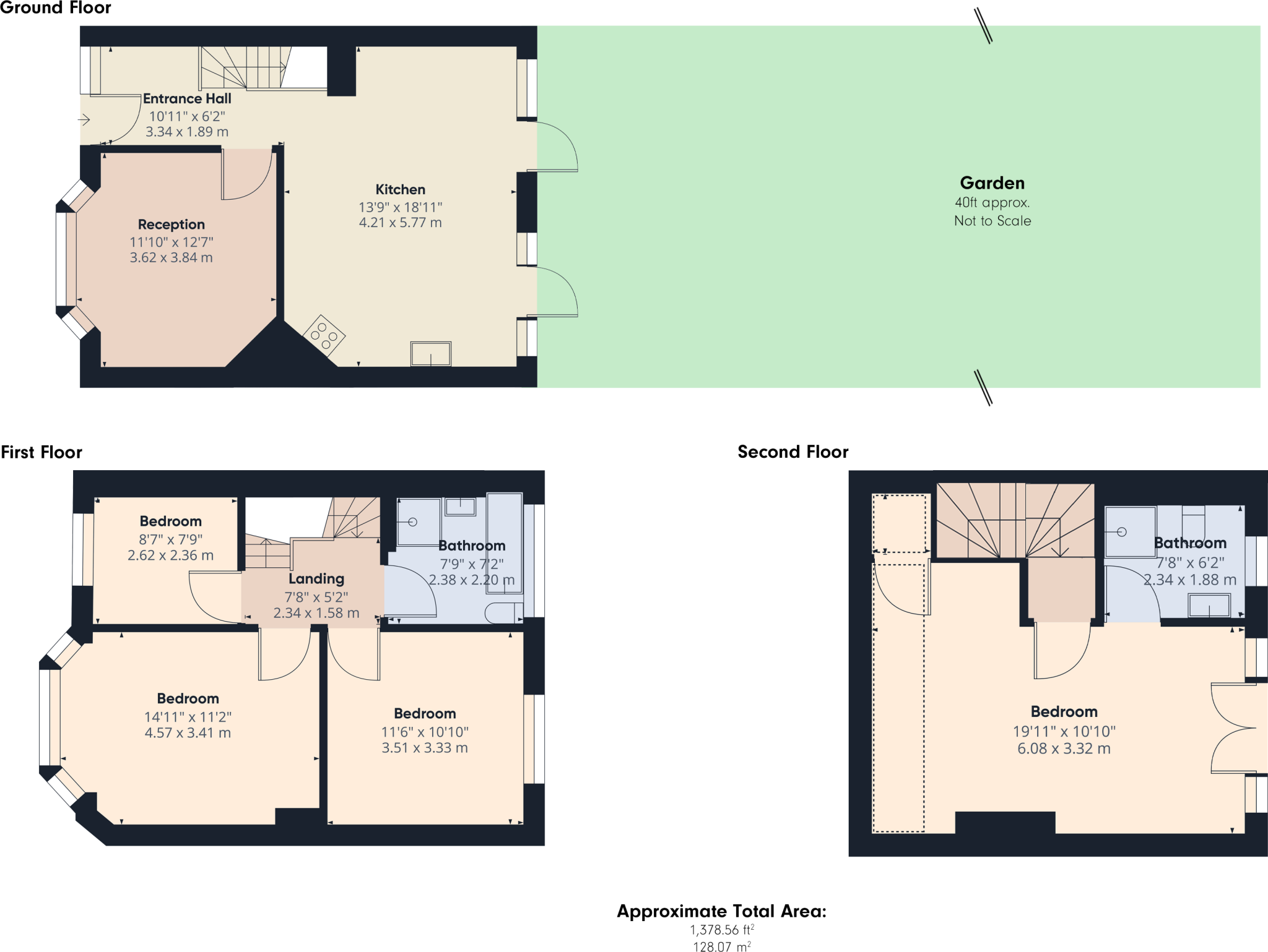 Rectory Gardens, London, N8 floorplan