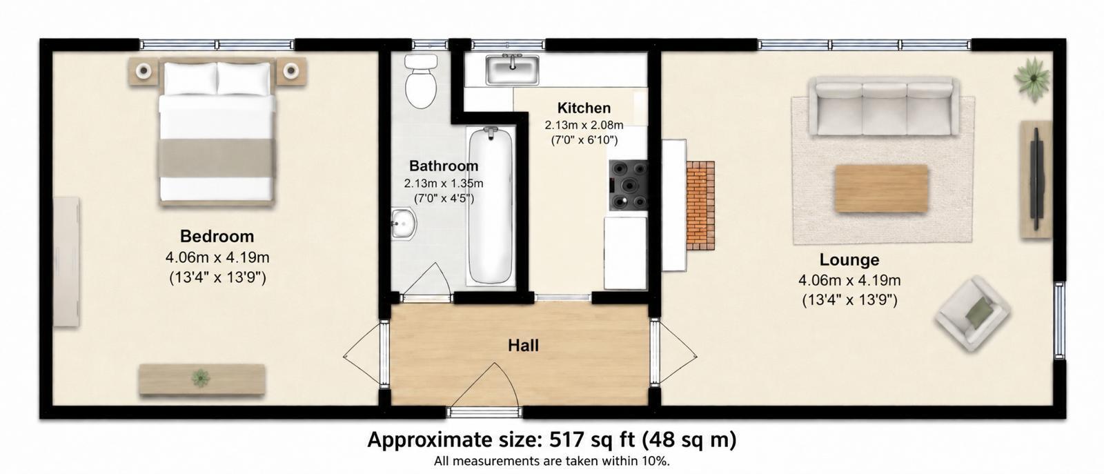 Herga Court, Sudbury Hill, Harrow on the Hill floorplan