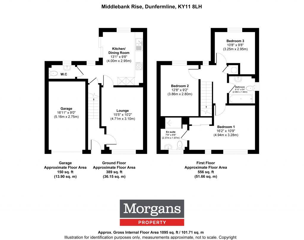 30 Middlebank Rise, Dunfermline, KY11 8LH floorplan