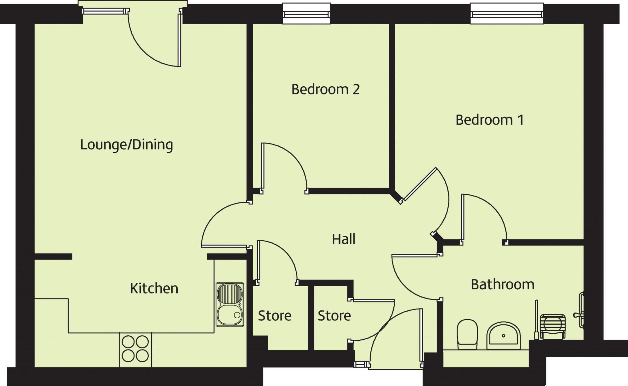 Harpers Lane, Warrington floorplan