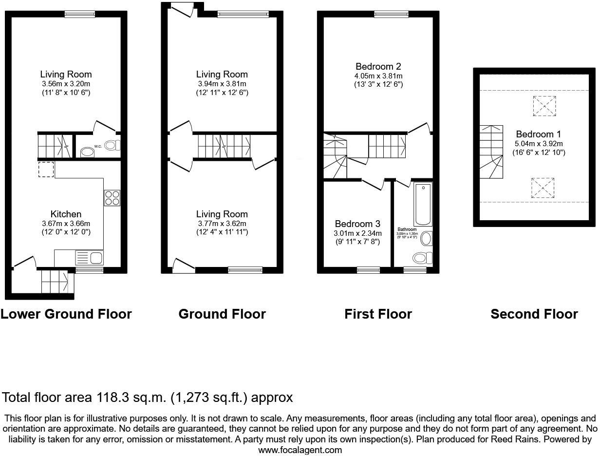 Lemon Street, Halifax, West Yorkshire, HX1 floorplan