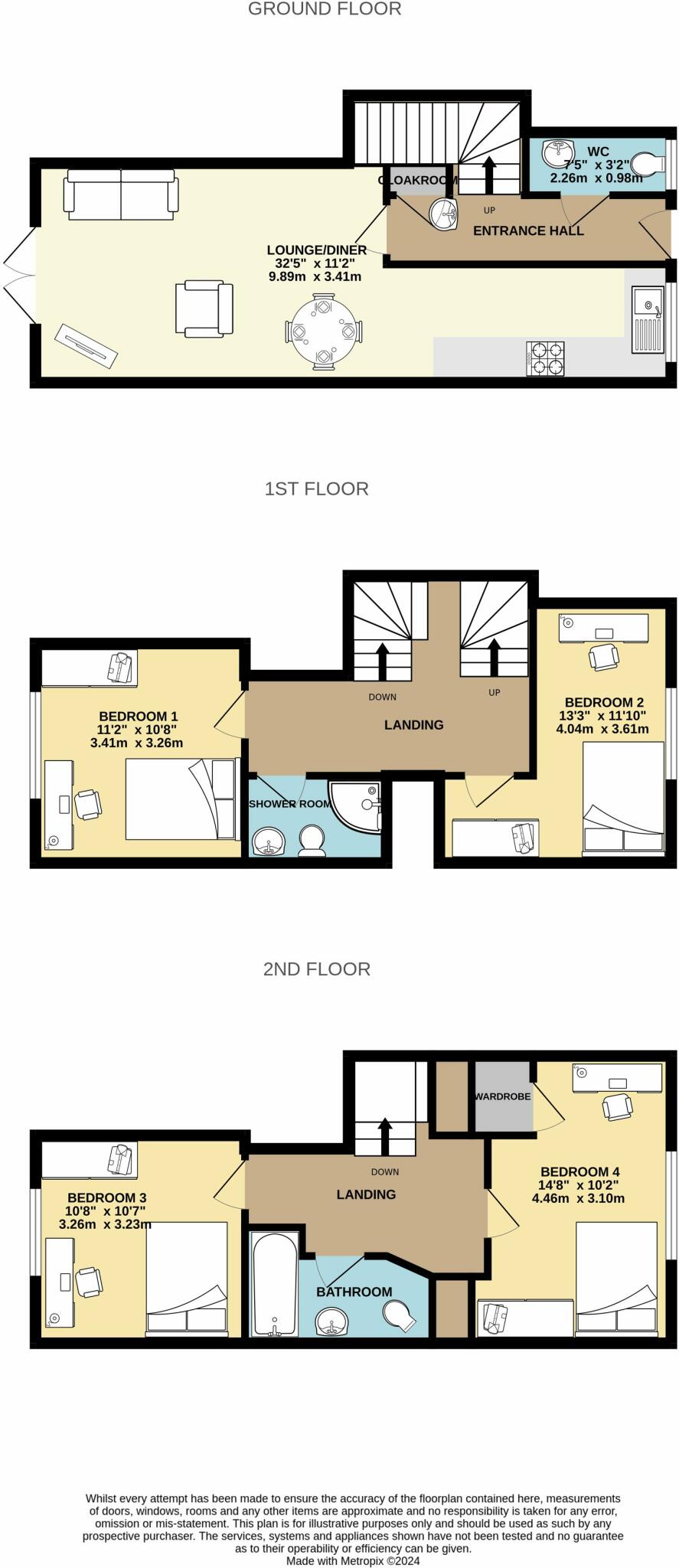 2a Portchester Place, Bournemouth,  floorplan