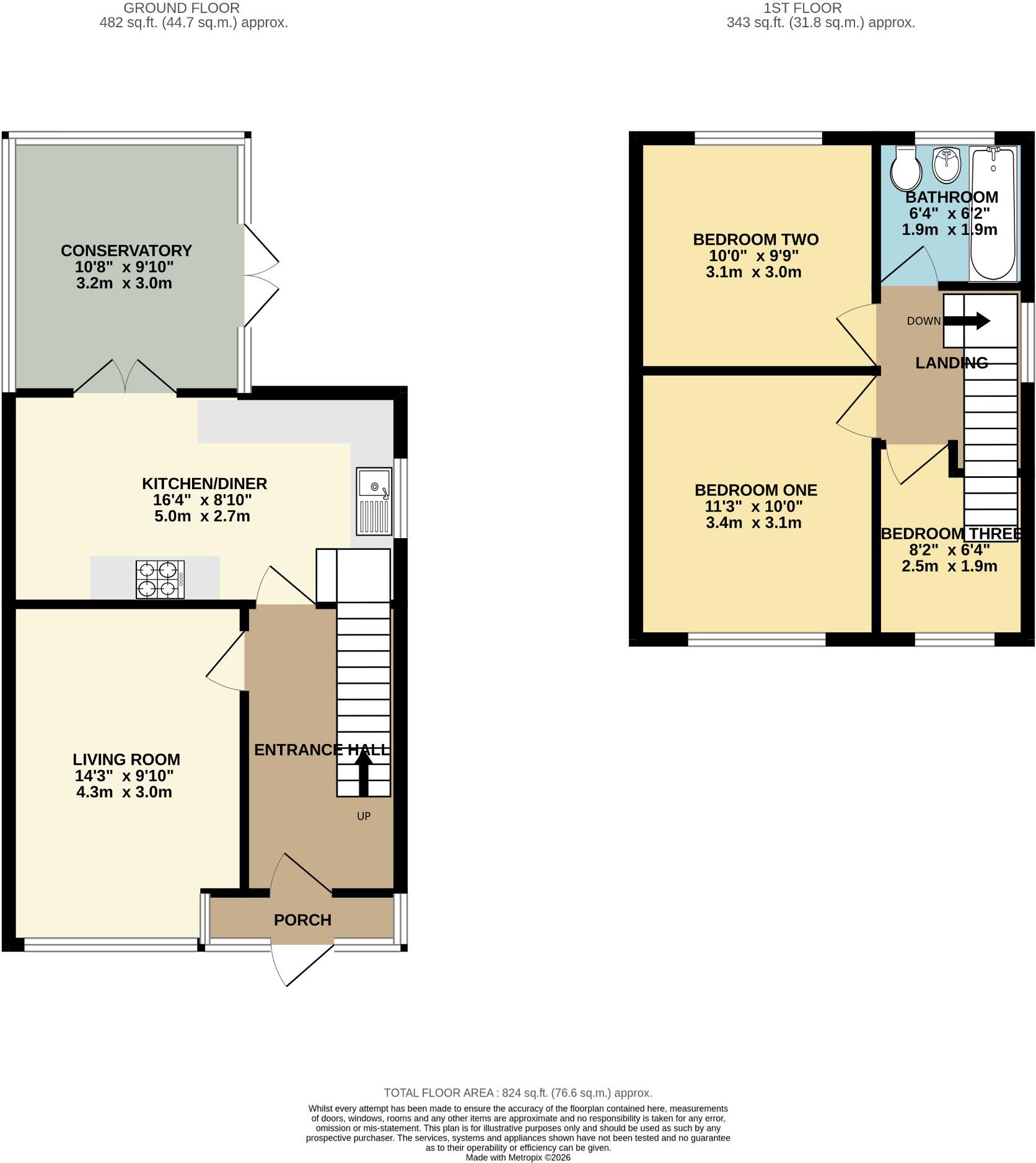 Lambeth Road, Reddish, Stockport SK5 6TL floorplan