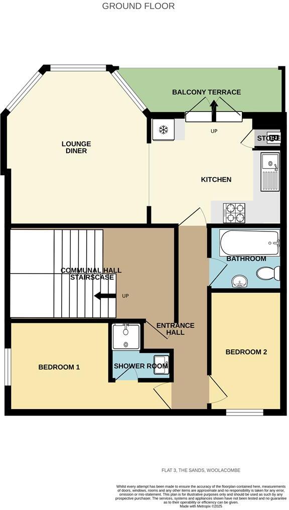 Bay View Road, Woolacombe floorplan