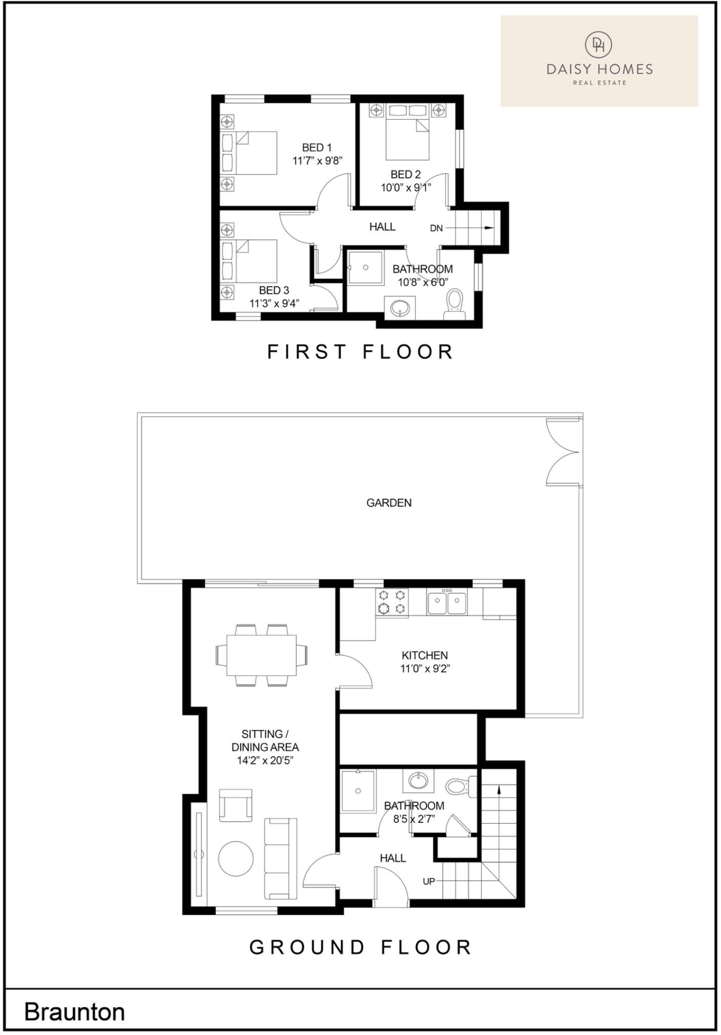 8, Ashton Crescent, Braunton floorplan