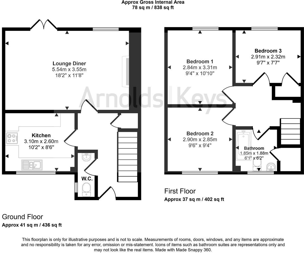 The Meadows, Gresham, Norwich floorplan