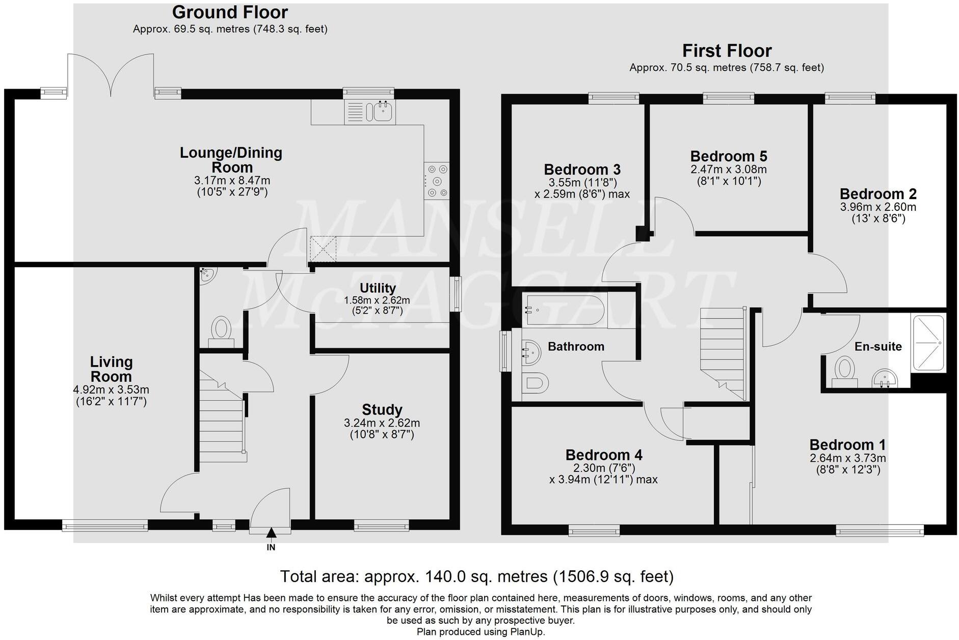 Anning Close, Horley, RH6 floorplan
