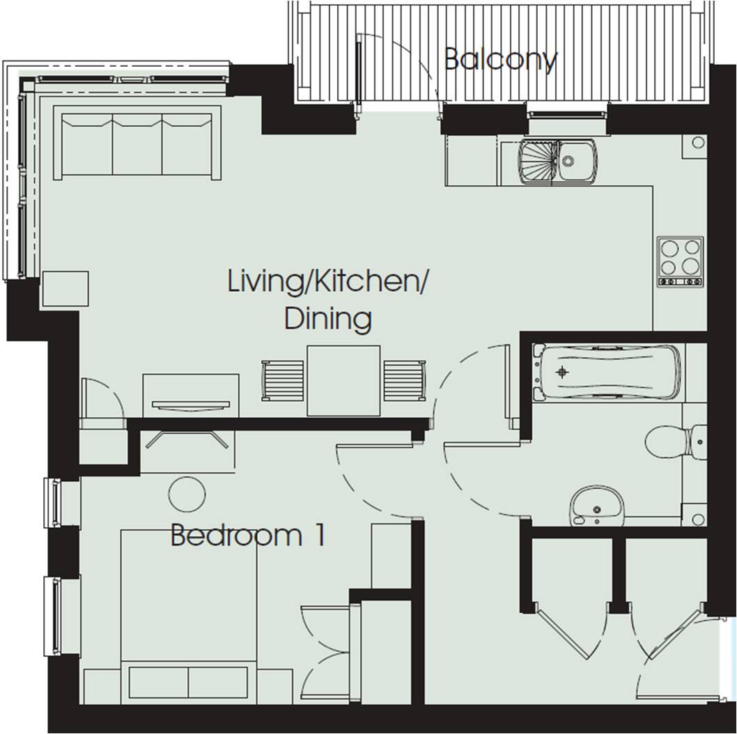 Hendy Court, Selby Place, Southampton, City Of Southampton floorplan