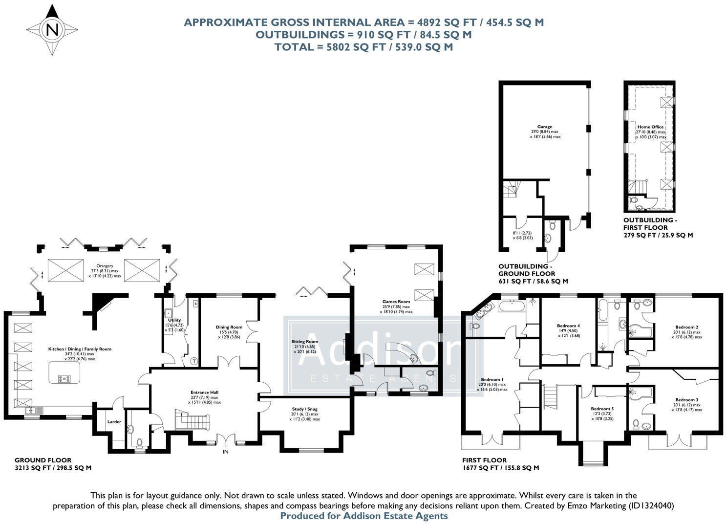 Cawtes Reach, Brook Avenue, Warsash floorplan