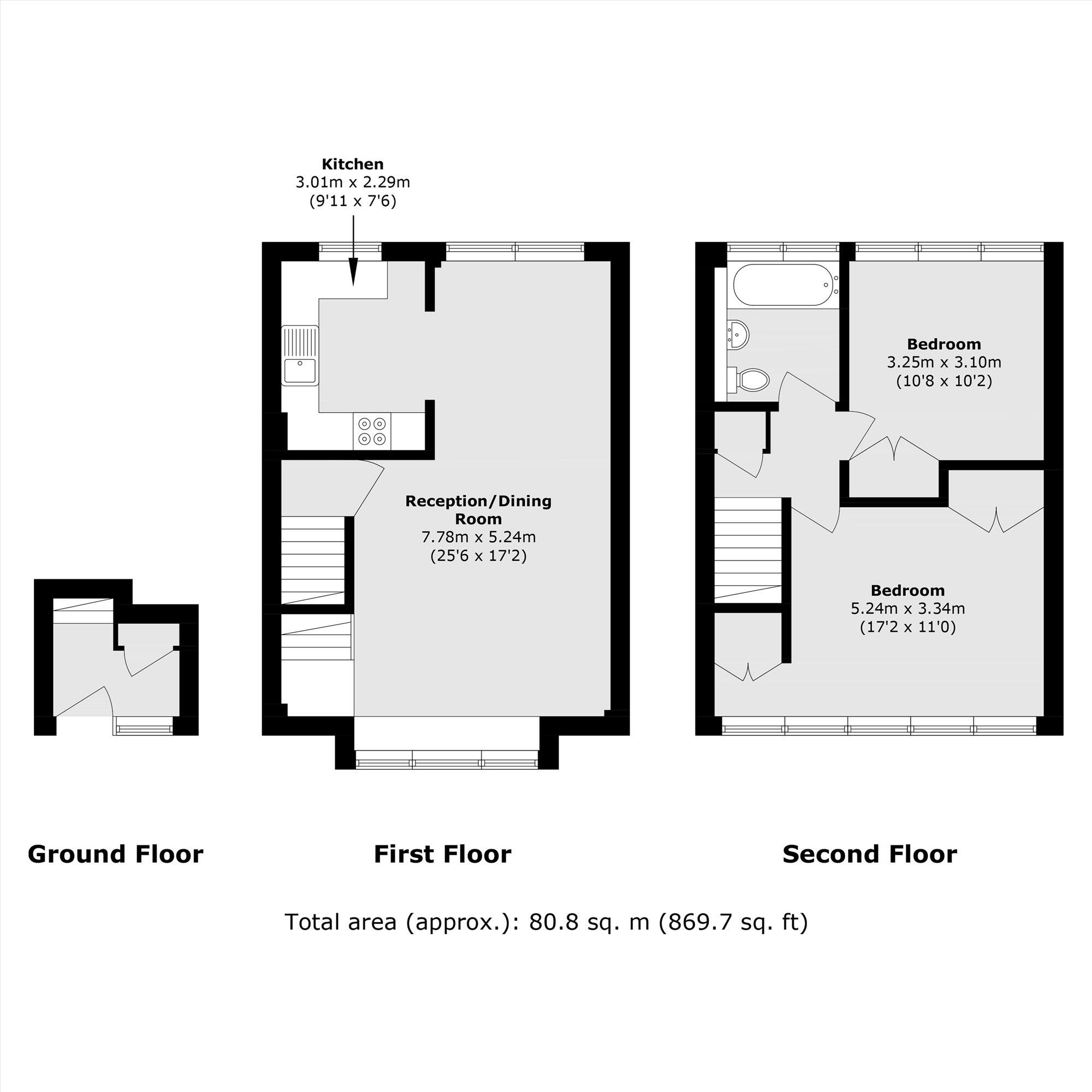 Fairby Road, Lee floorplan