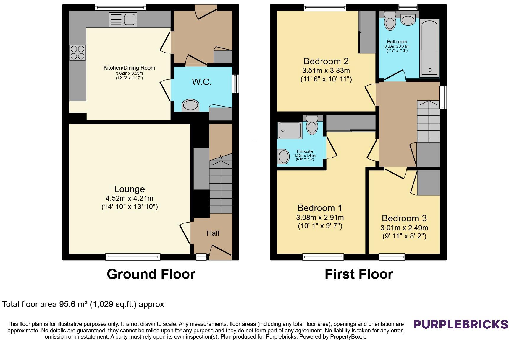 Prospecthill Quadrant, Glasgow, G42 floorplan