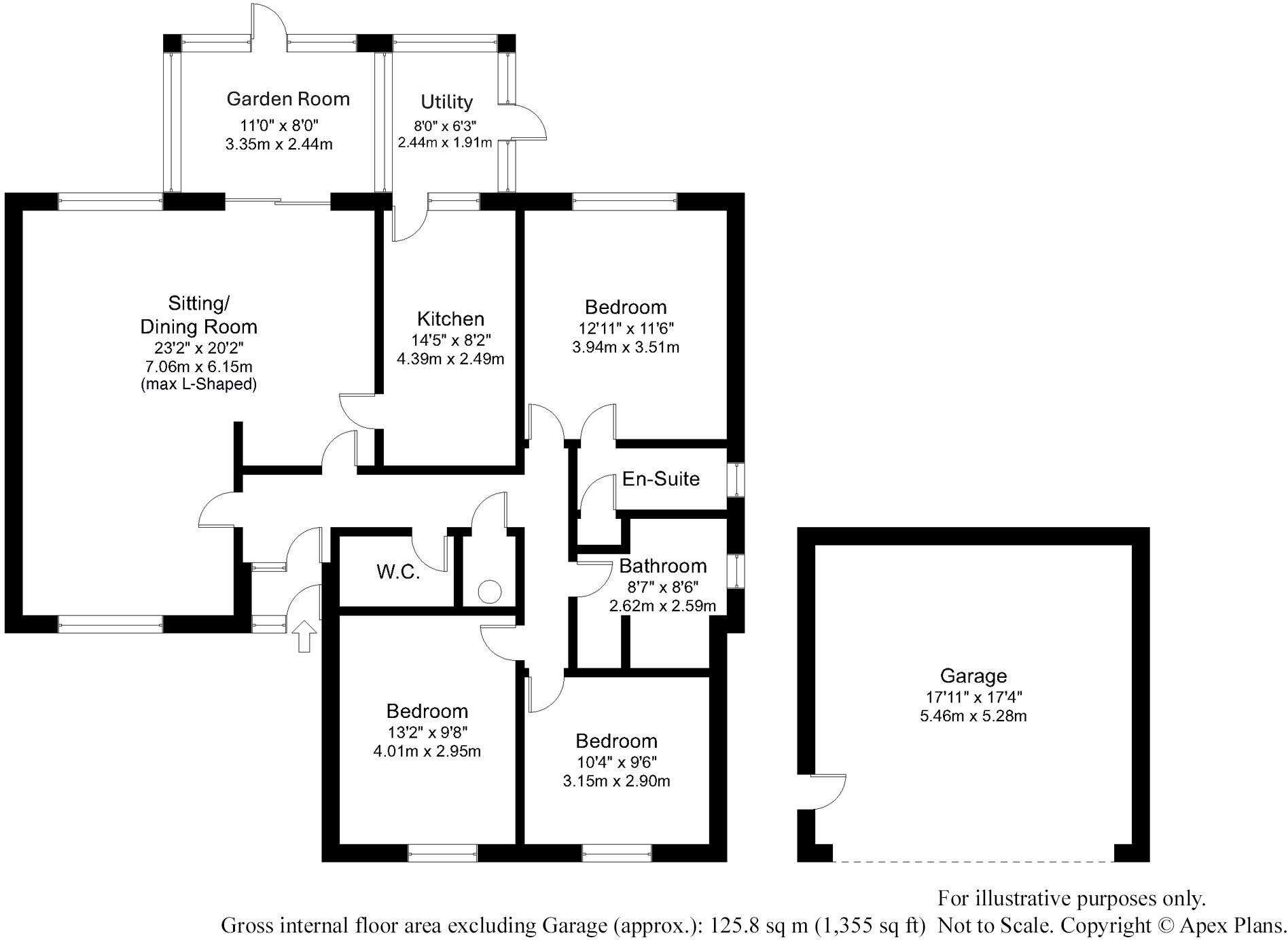 Kirkby Avenue, Ripon, North Yorkshire floorplan