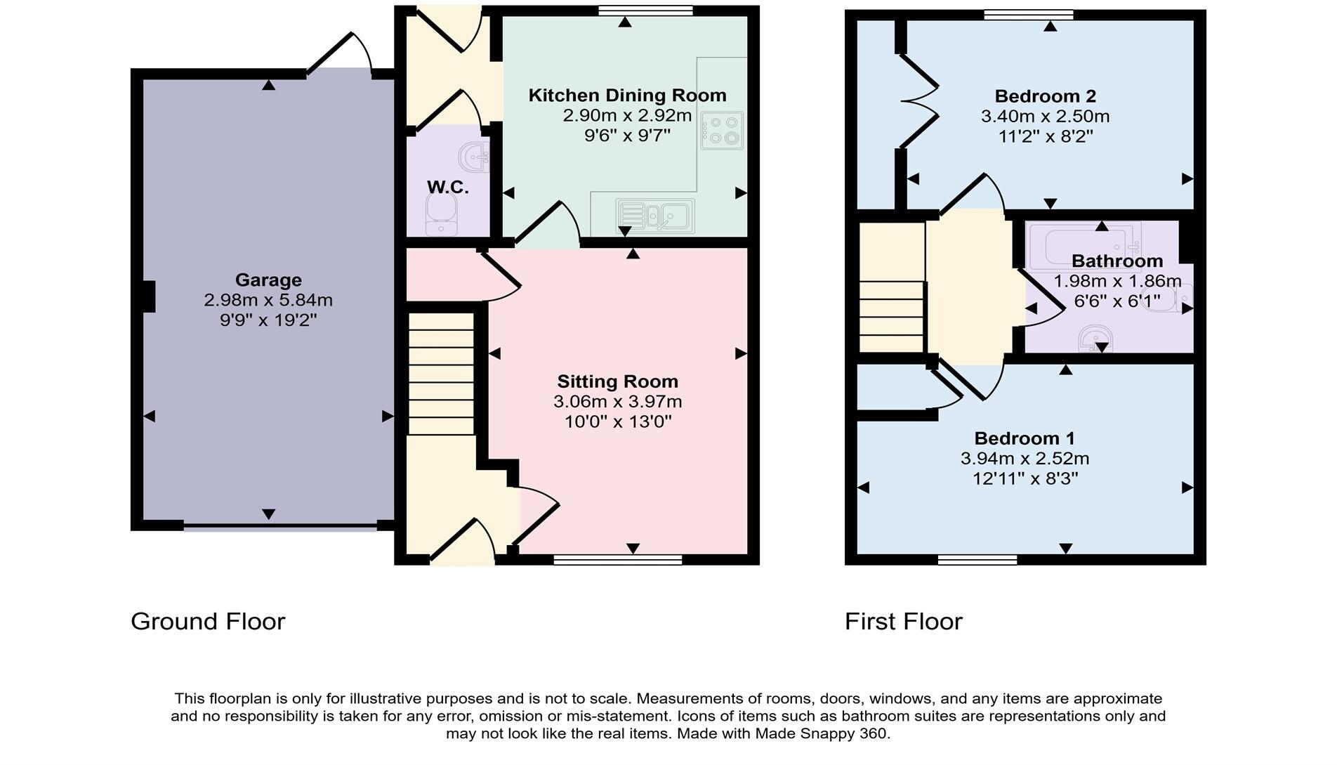 Sturminster Newton floorplan