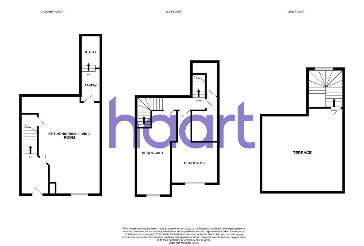 Laburnum Row, Torquay floorplan