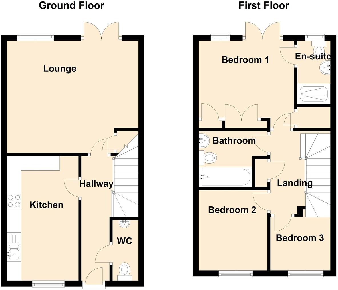 Queensbury Gate, Longbenton floorplan
