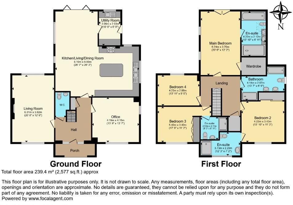 Betony Crest, Stretton Green, Tilston, SY14 floorplan