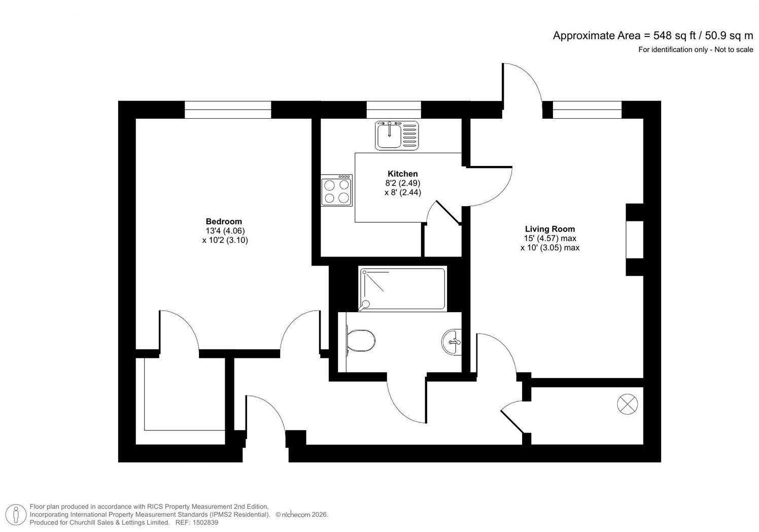 Yates Lodge, Farnborough, Hampshire floorplan