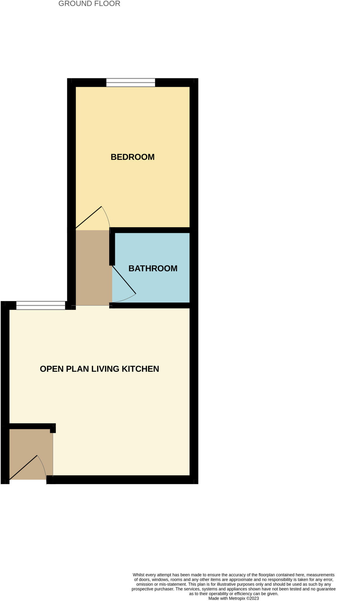 16, Crompton Street floorplan