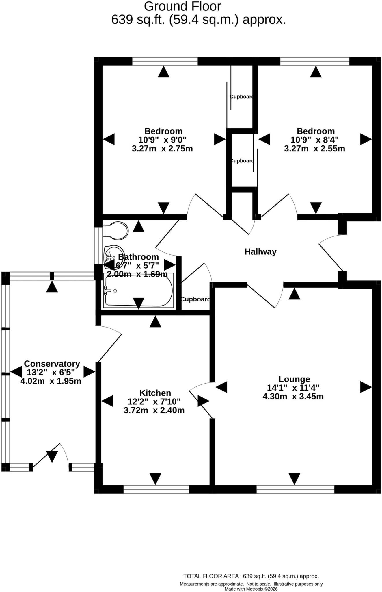 Heugh Rise, Portpatrick, DG9 floorplan