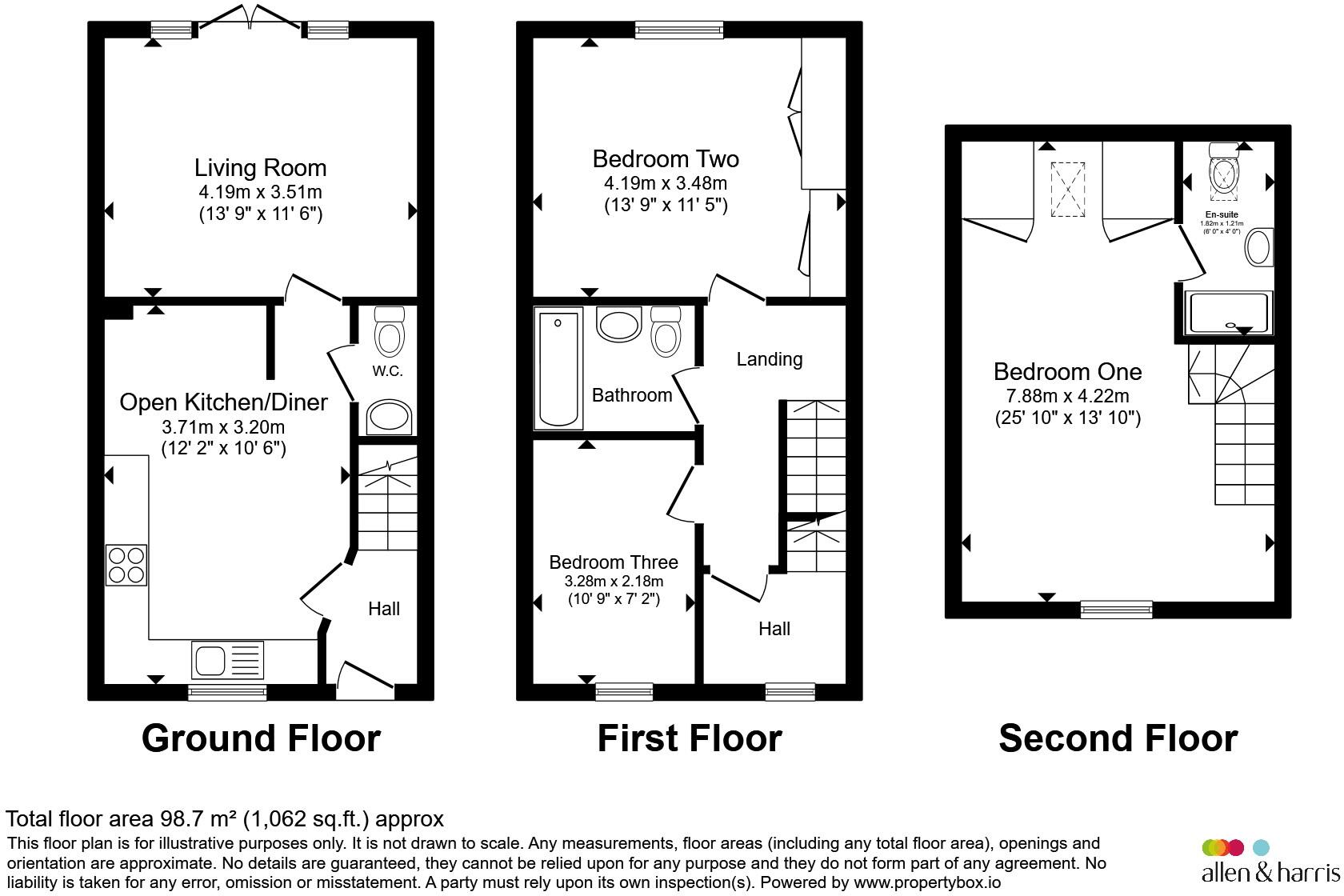 Heol Ty Draw, Barry floorplan