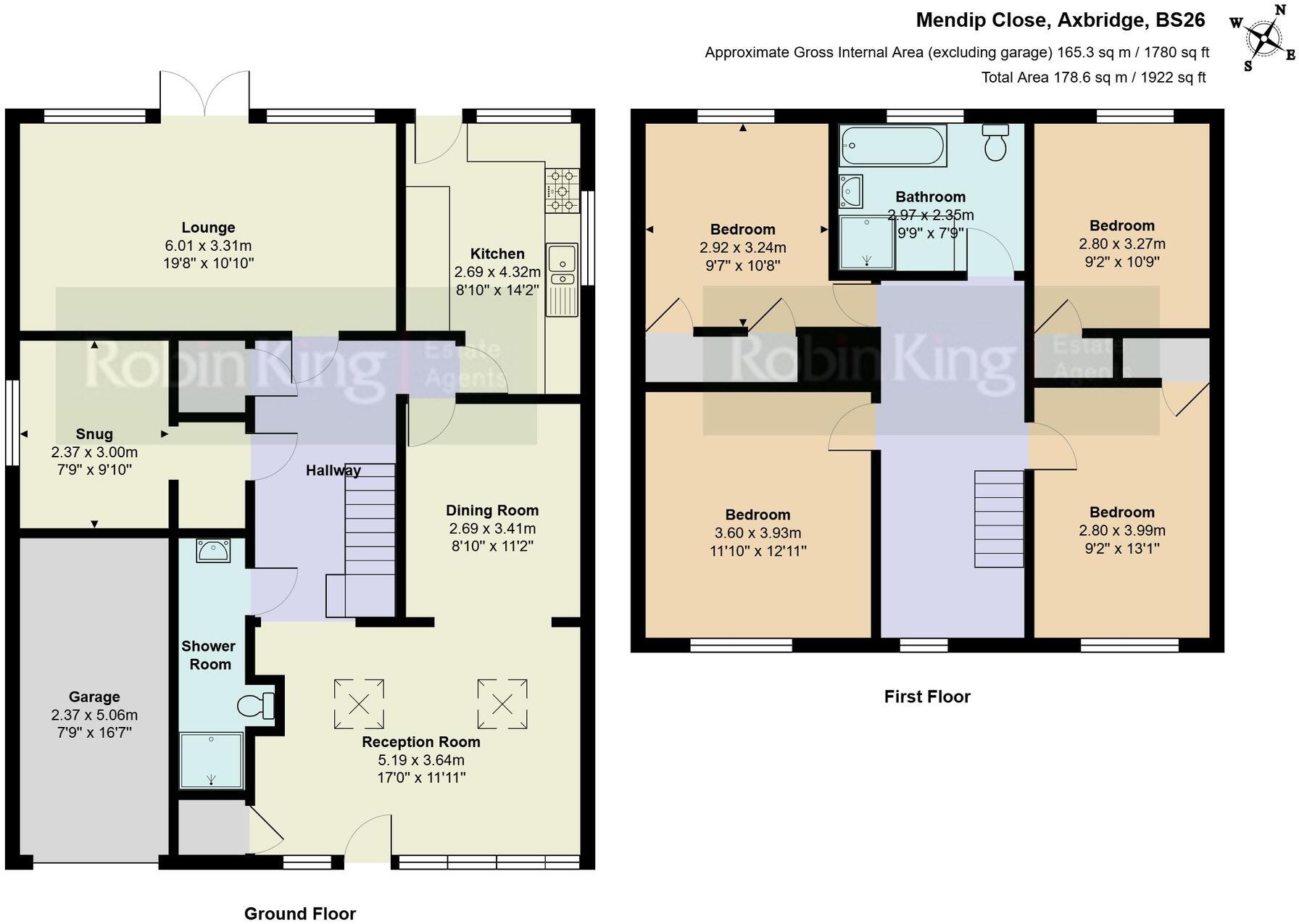 Mendip Close, Axbridge, BS26 floorplan
