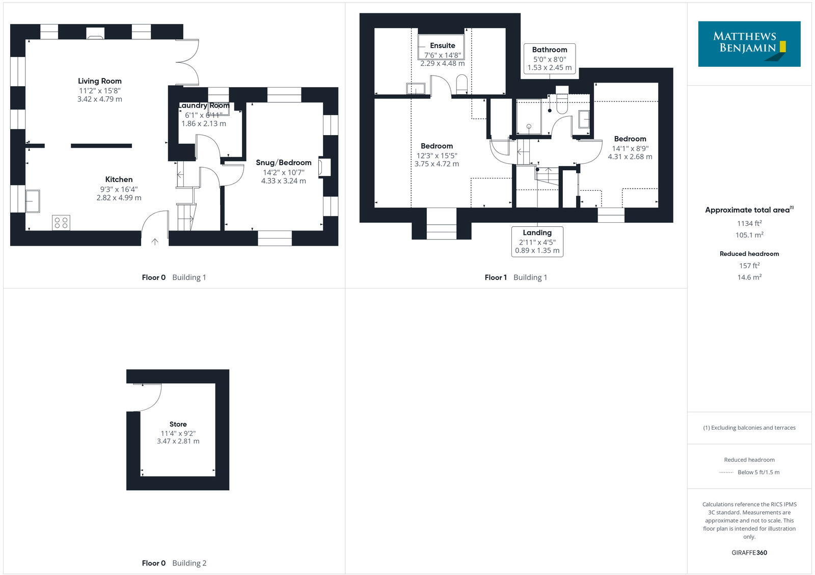 Rose Cottage, Woodland, Broughton in Furness LA20 6AG floorplan