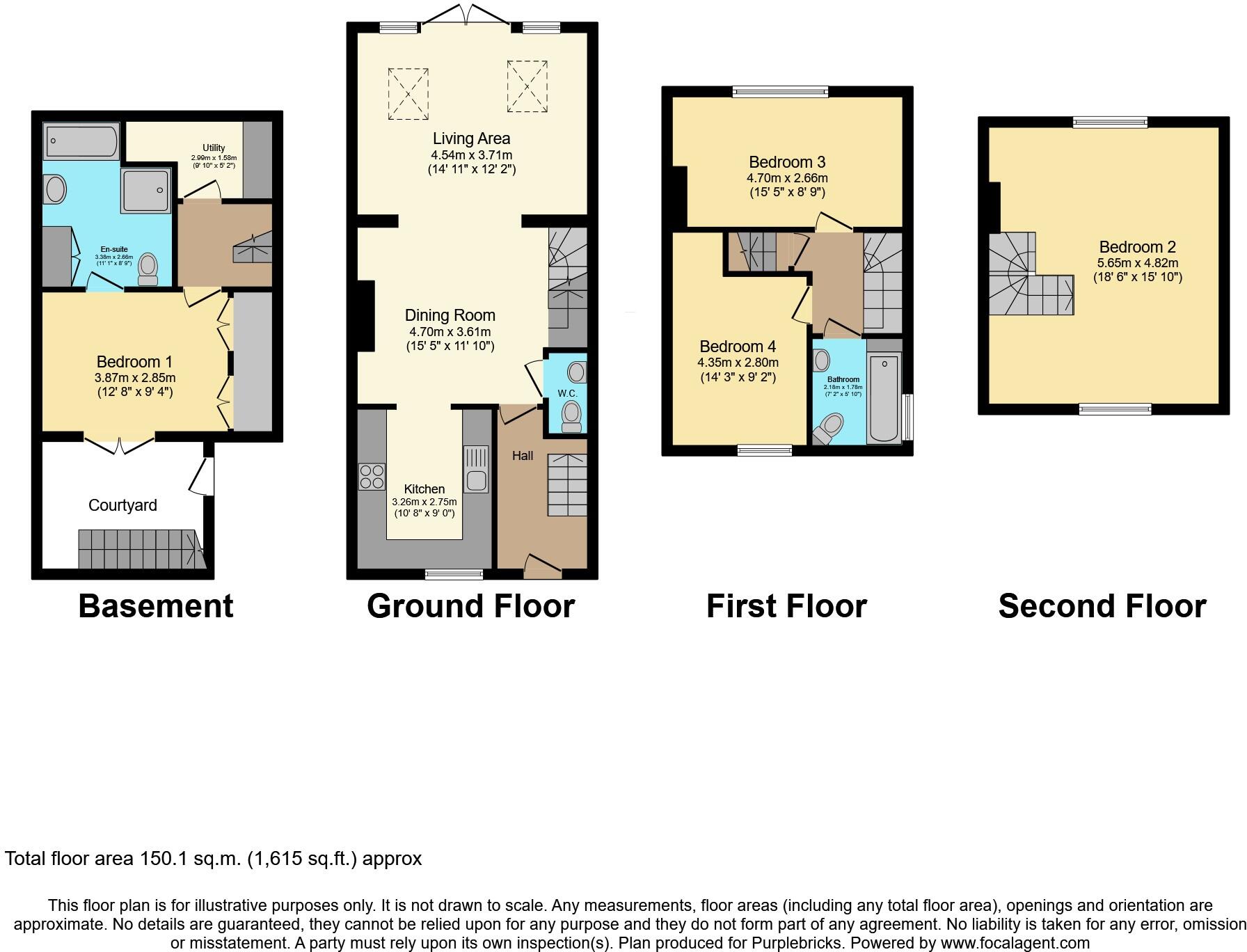 St. Johns Street, Reading, RG1 floorplan