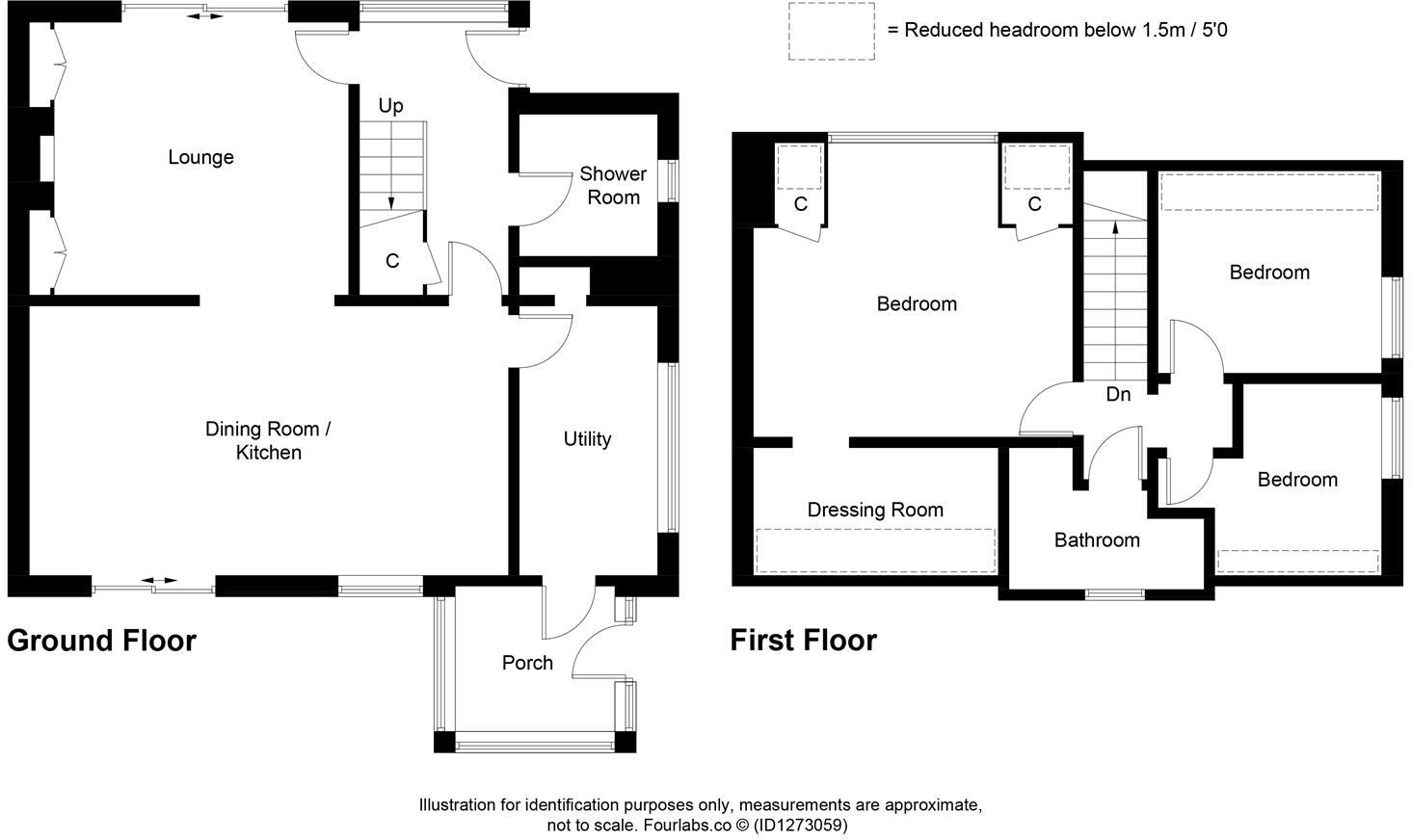 Bourtree Brae, Lower Largo, Leven floorplan