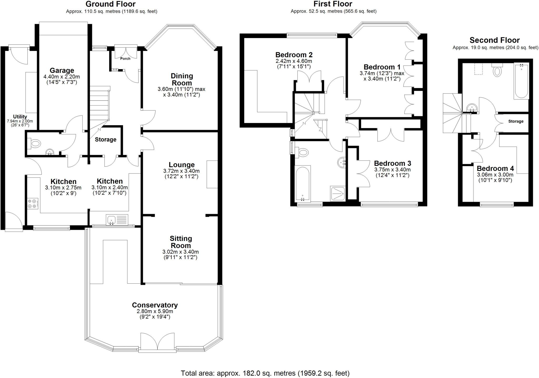Beeches Drive, Birmingham, West Midlands, B24 floorplan
