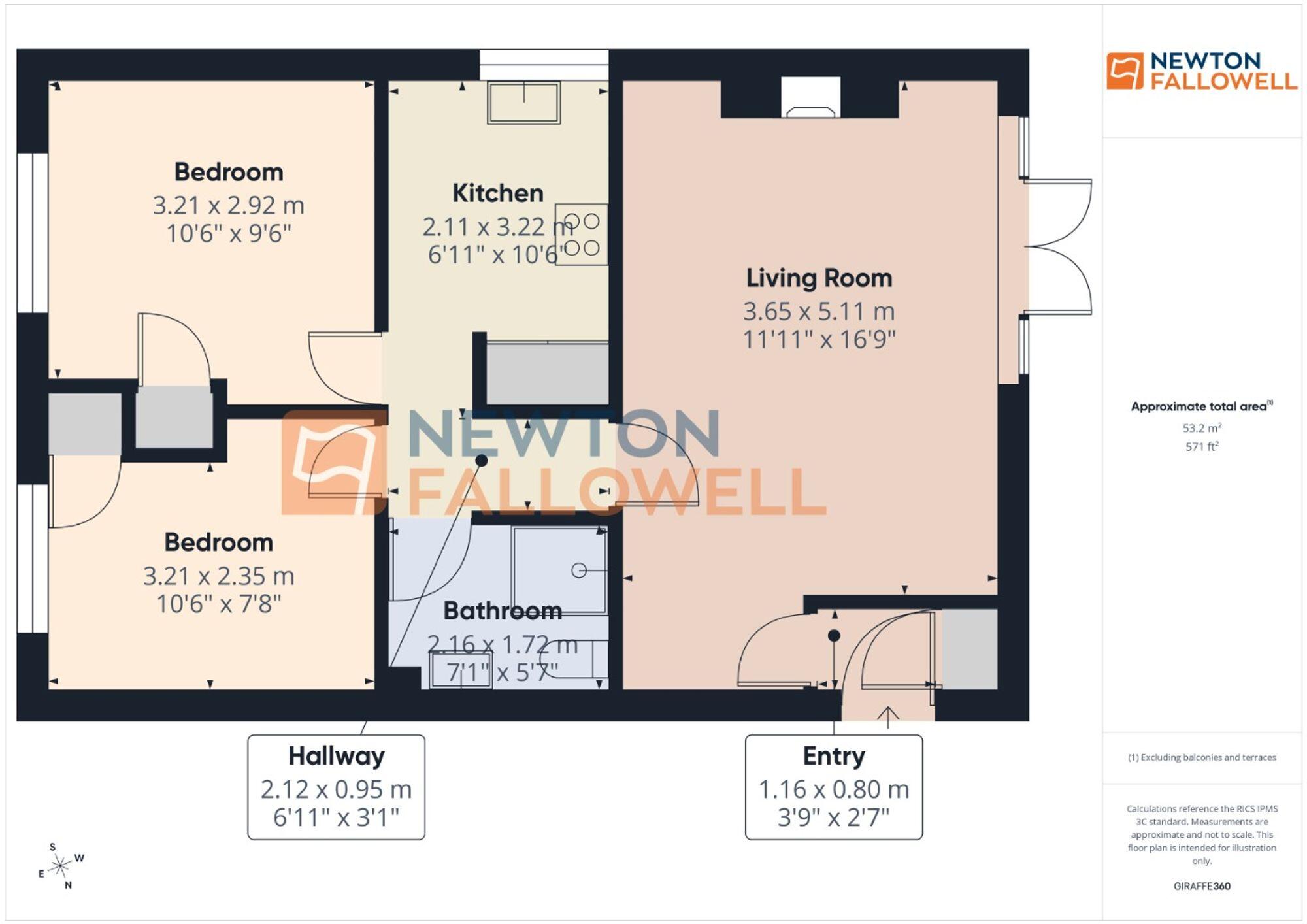 Green Lane, Shelfield, WS4 floorplan