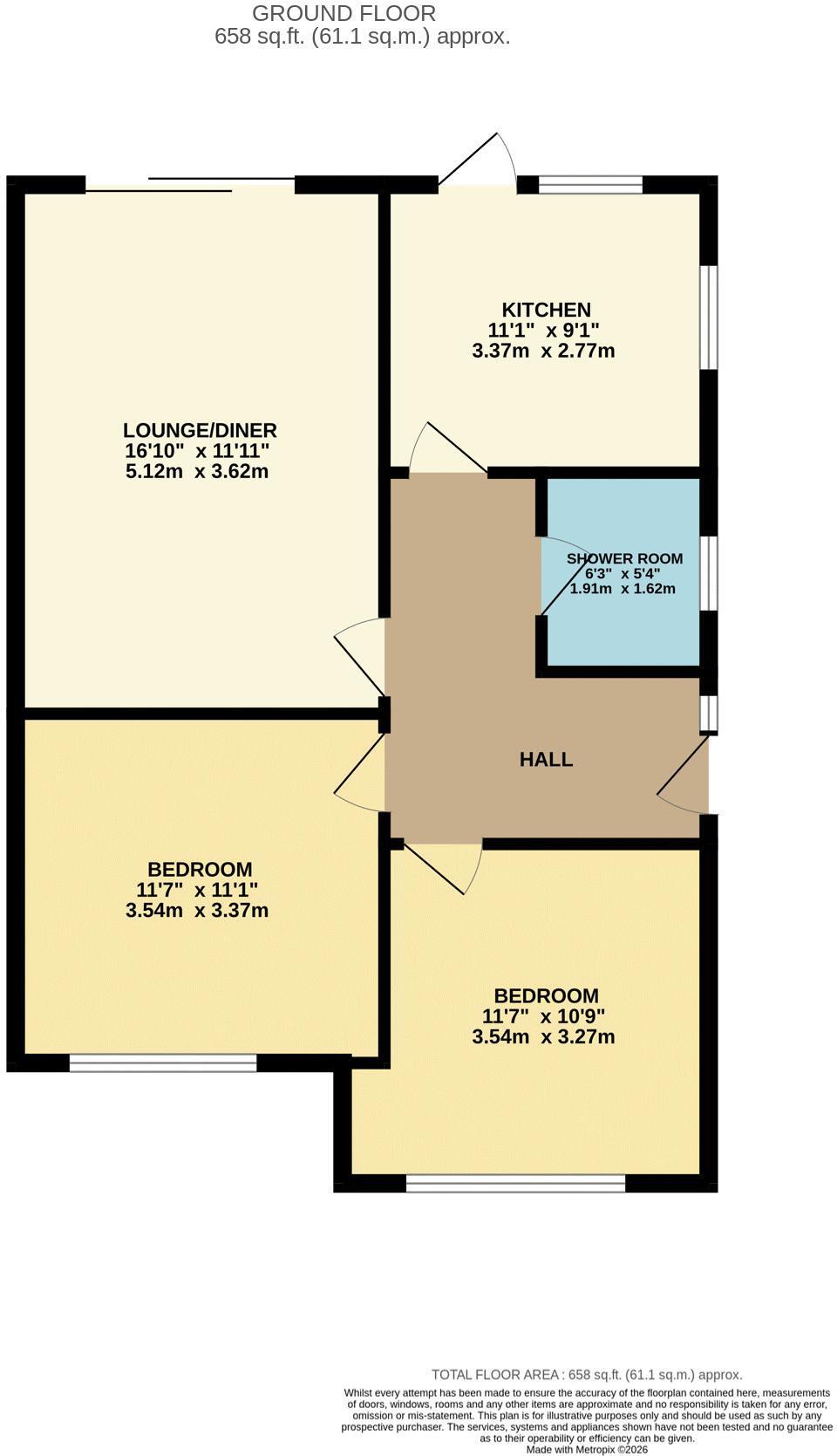 Northfield Road, Waltham Cross floorplan