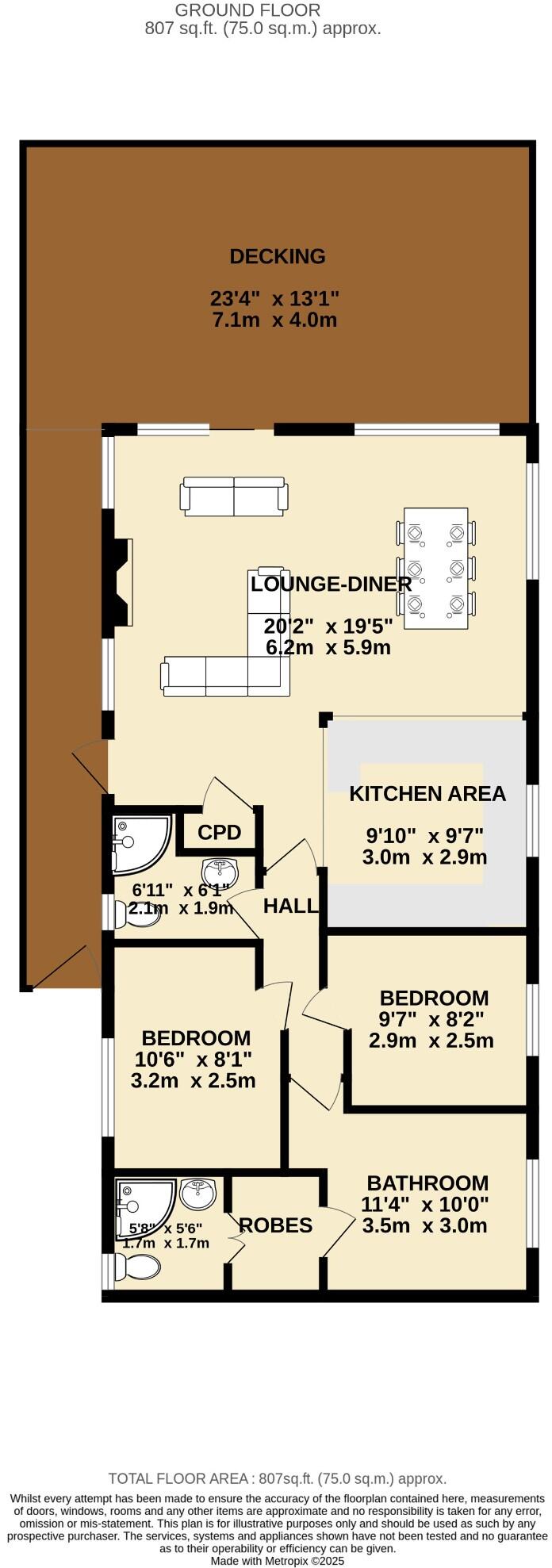 LL61 6EJ floorplan
