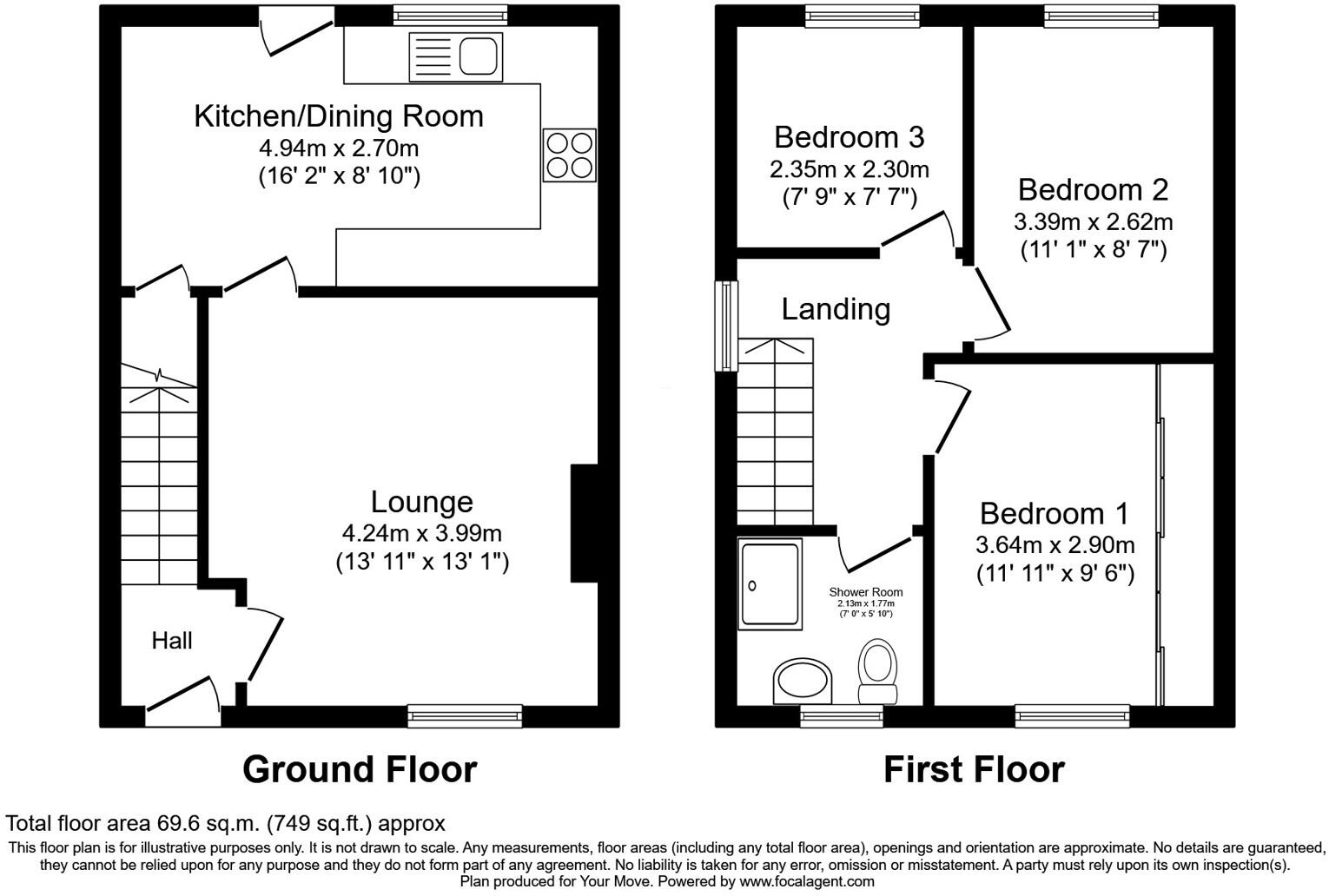Bowgreave Avenue, Bolton, Greater Manchester, BL2 floorplan