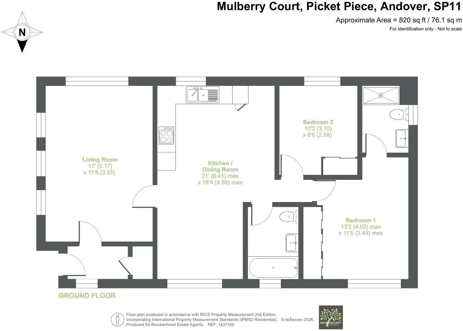 Avanti, Mulberry Court, Picket Piece, Andover, SP11 6LX floorplan