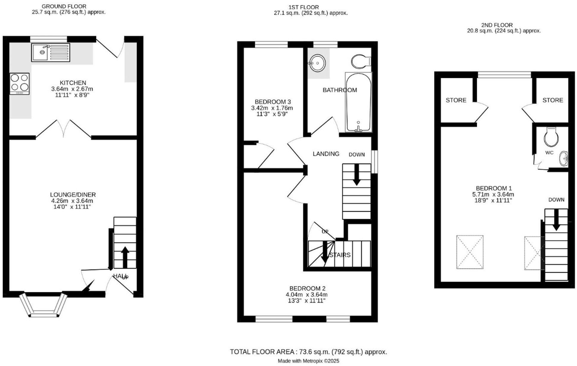 Bell Lane, Husbands Bosworth, LE17 floorplan