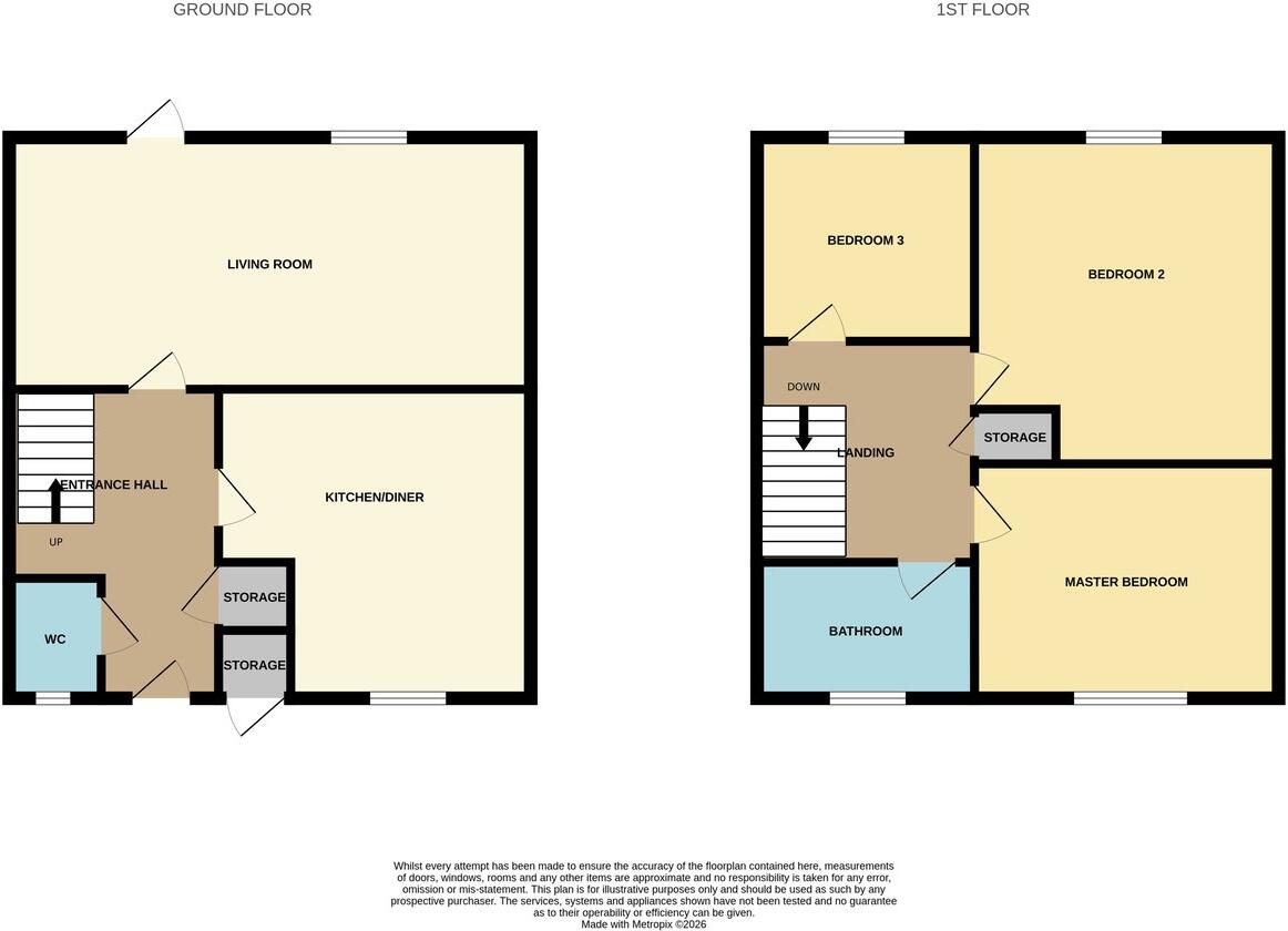 Watergall, Bretton, Peterborough, PE3 floorplan