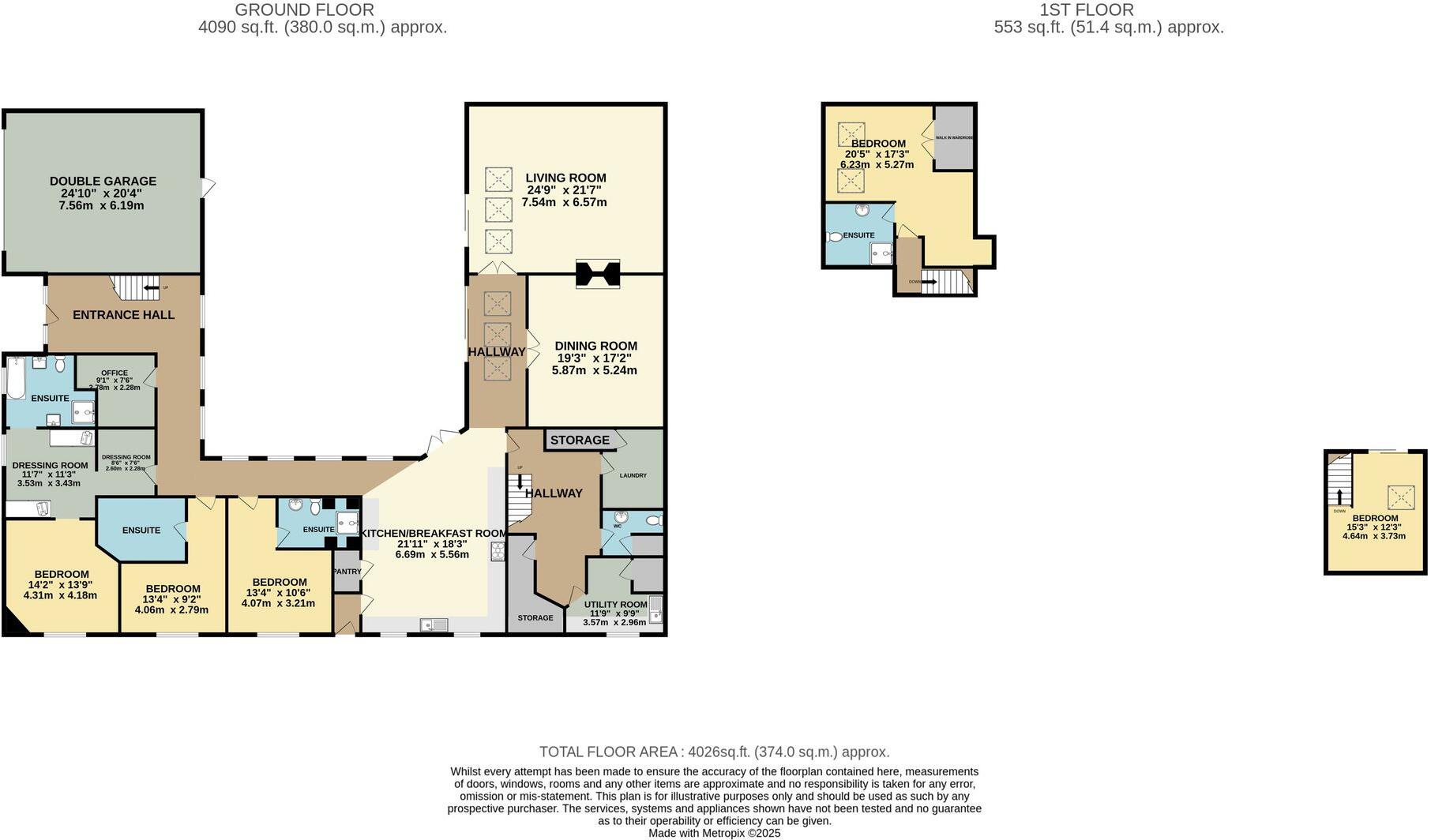 Roseberry Allscott Telford TF6 5EE floorplan