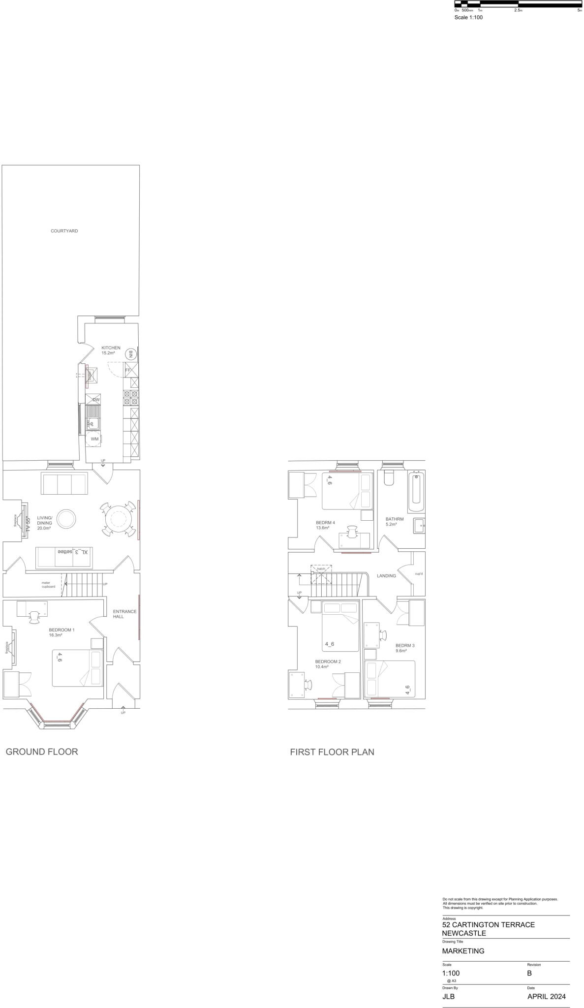 52 Cartington Terrace NE6 5SE floorplan