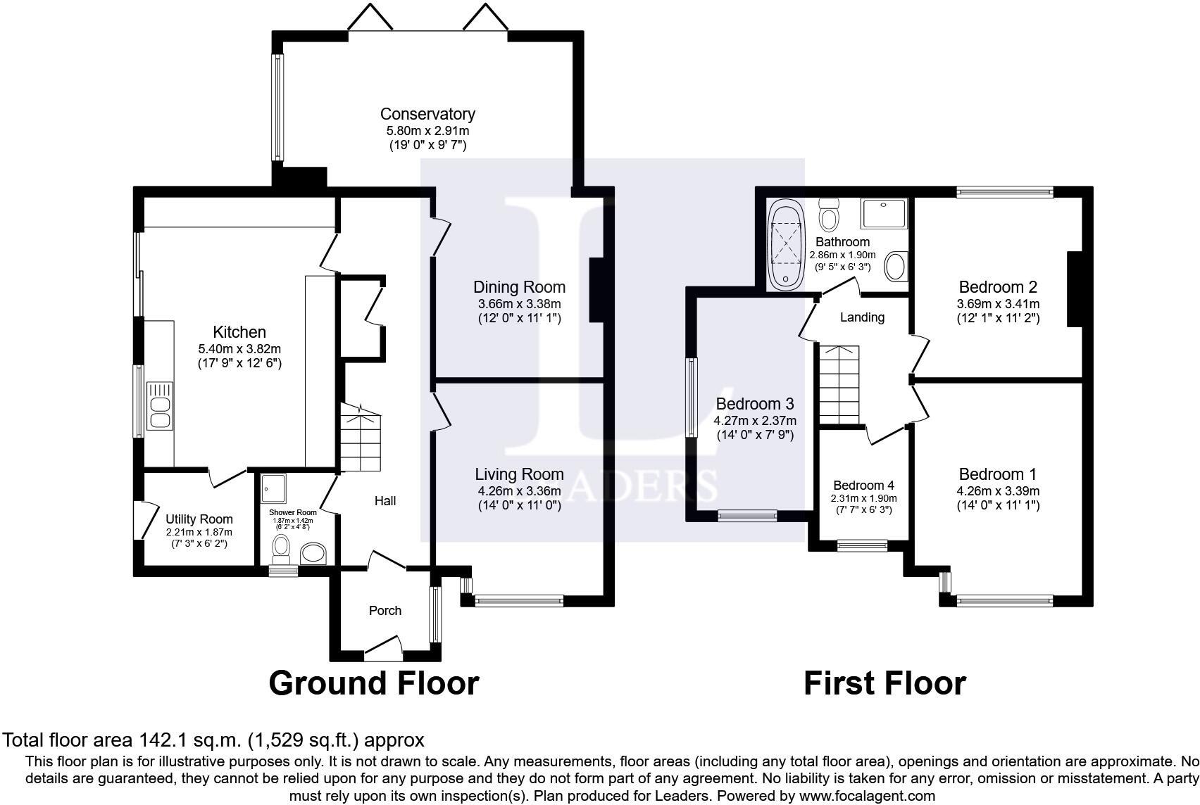 Toll Bar Road, CH3 floorplan