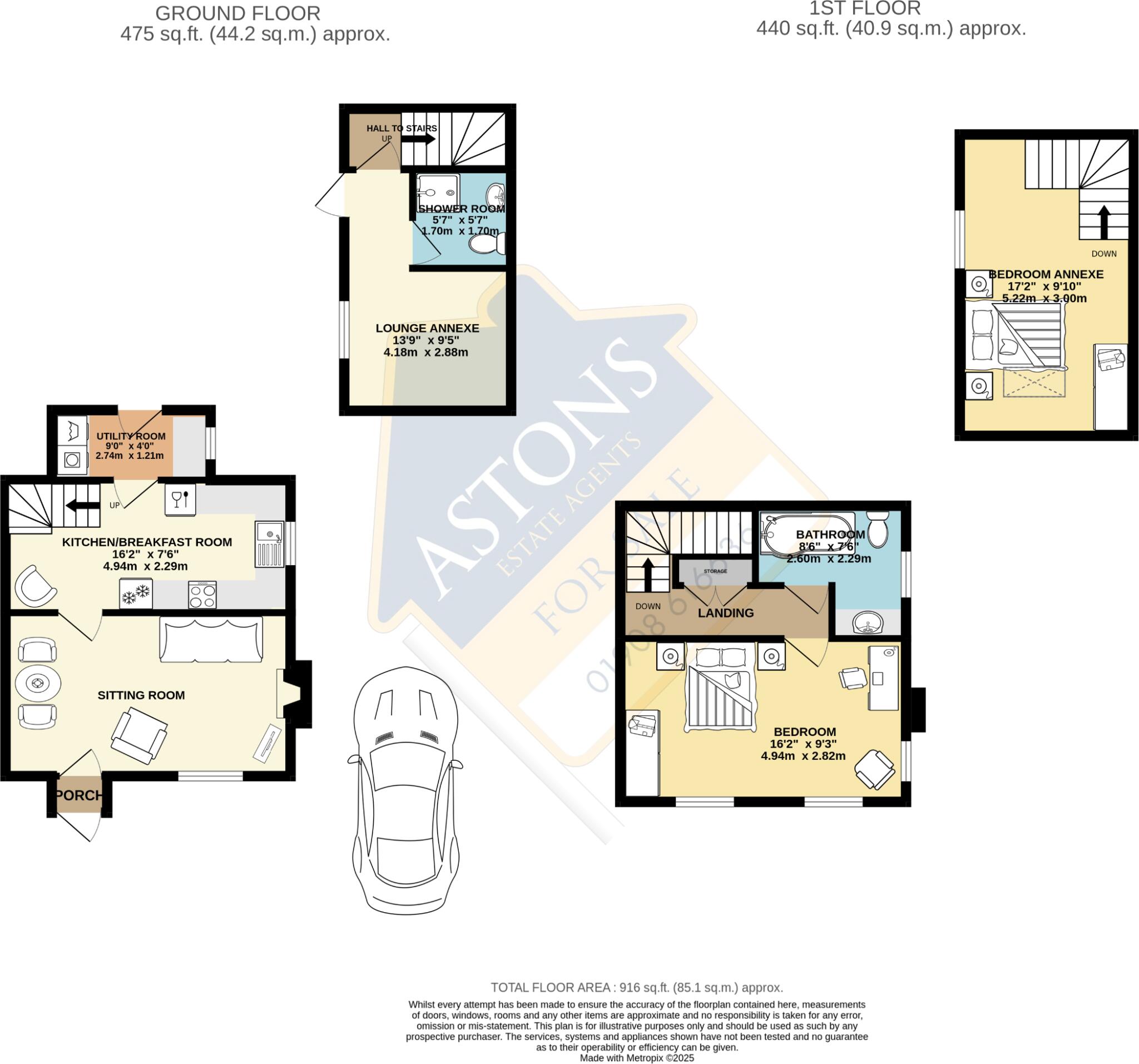 56 Station Road, Bedford floorplan