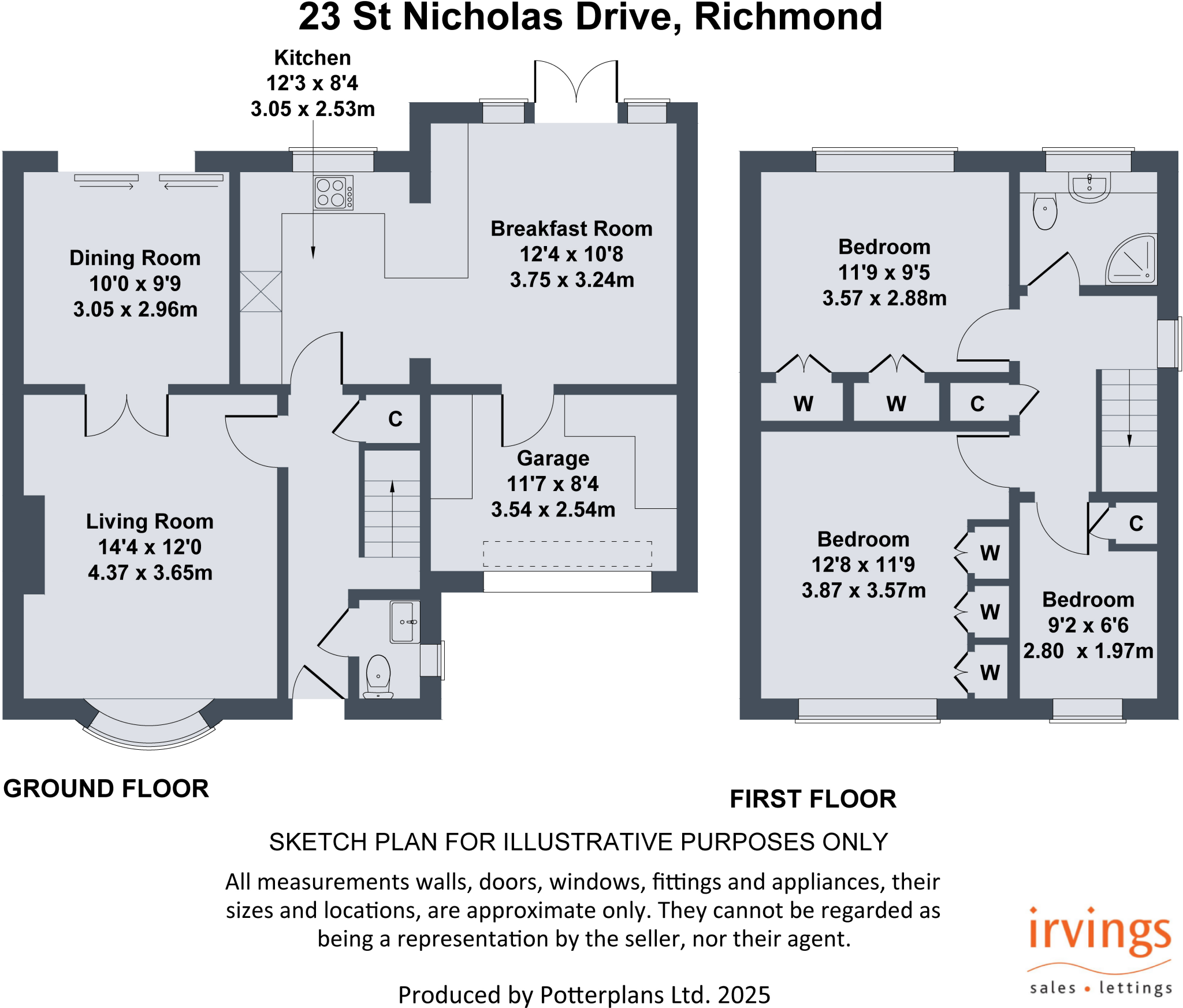St. Nicholas Drive, Richmond floorplan