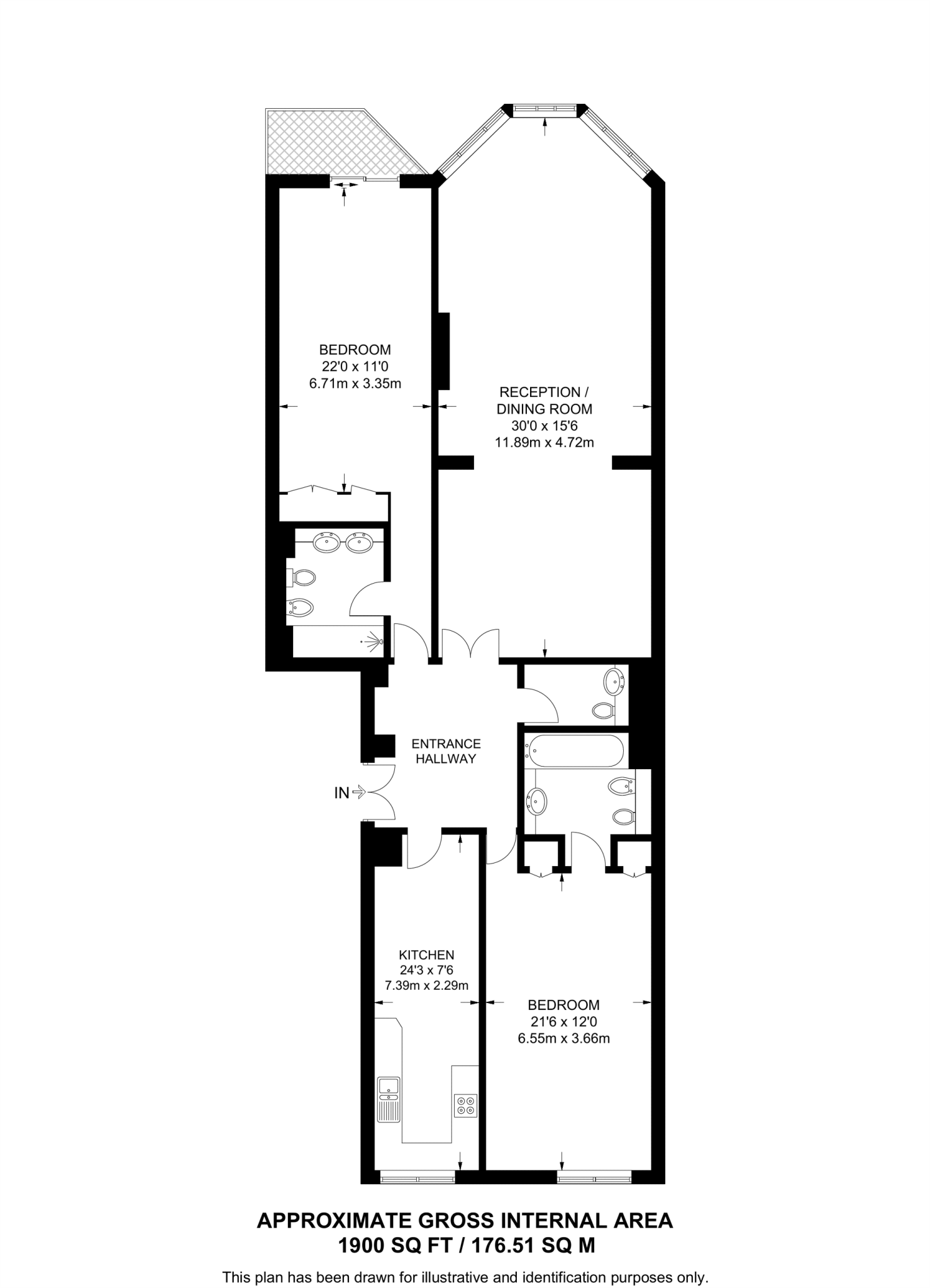 Cheval Thorney Court, Kensington, London, W8 floorplan
