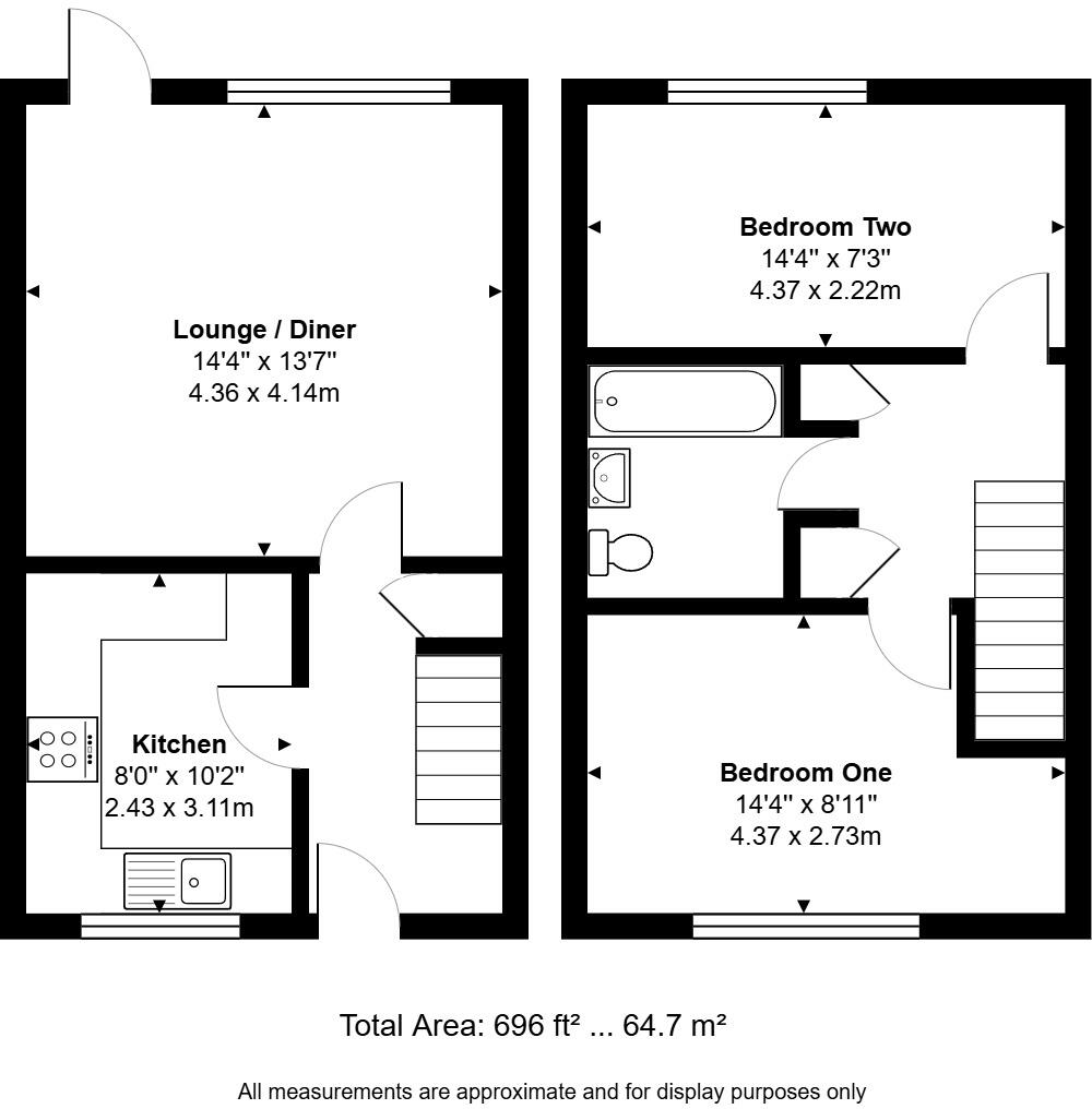 Copenhagen Close, Reading, RG2 floorplan