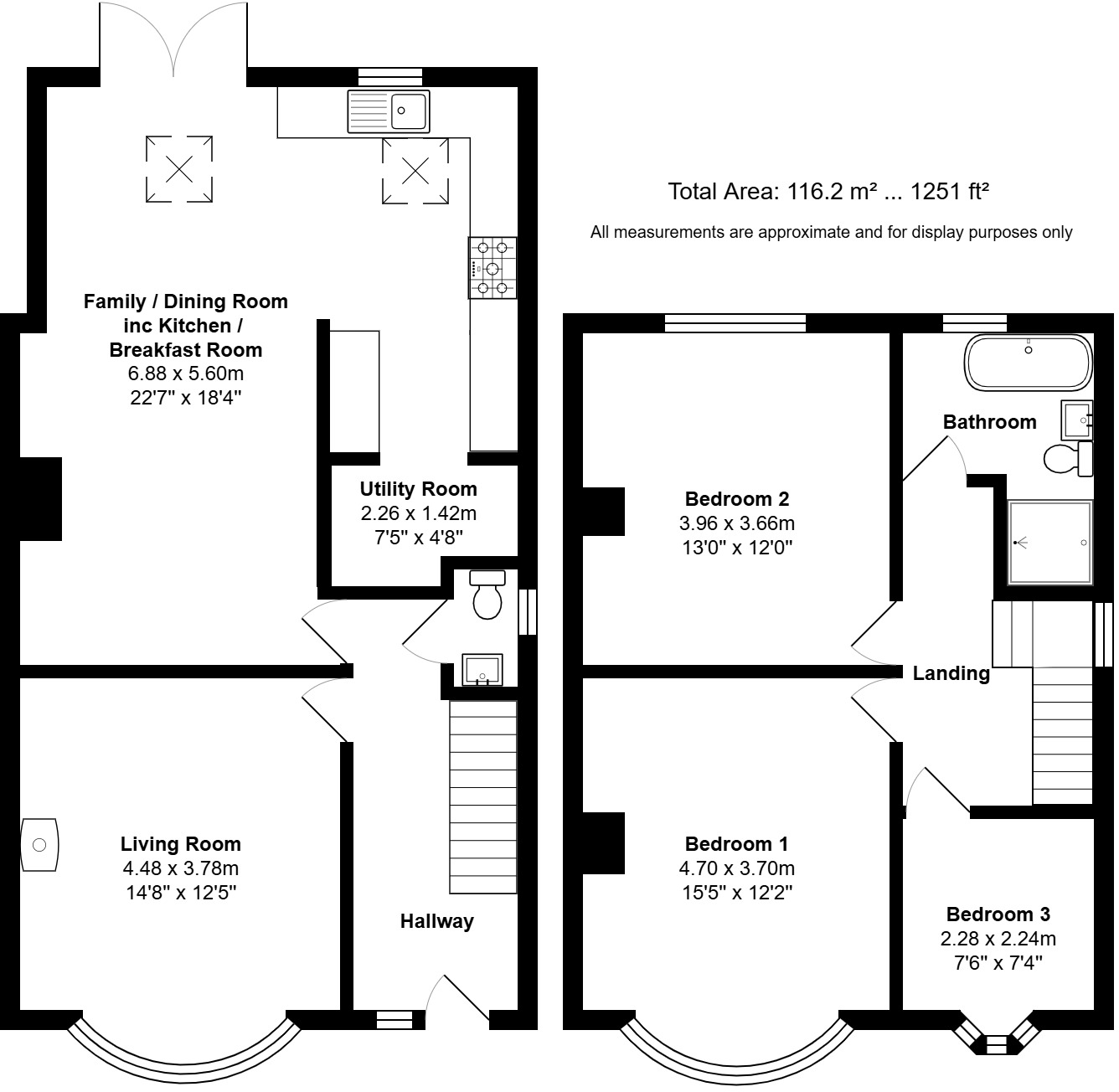 Farlington, Hampshire floorplan