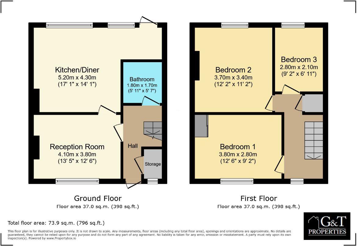 Norton Crescent, Dudley floorplan