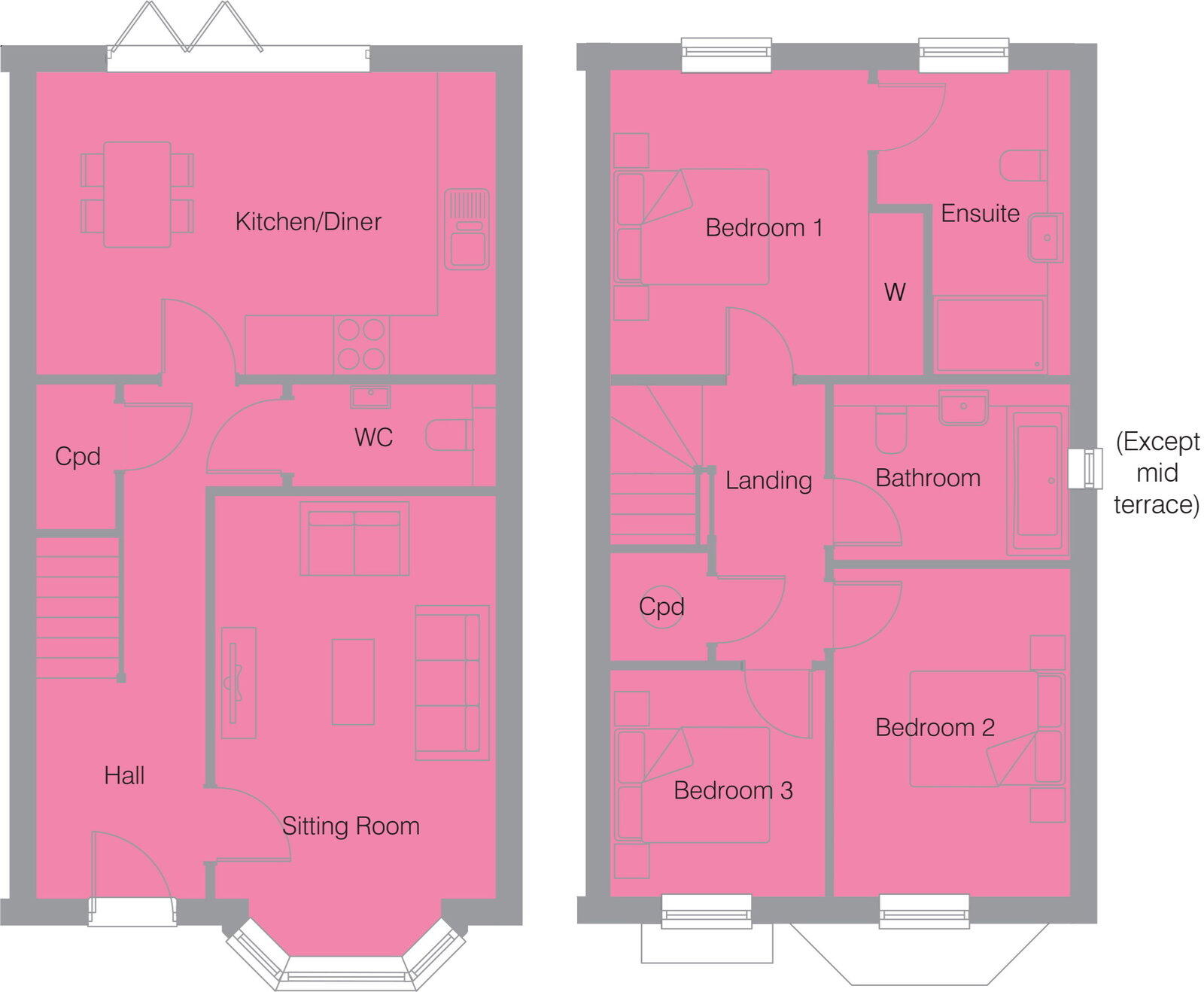 Plot 127 Cavendish Lane SG5 4SL floorplan