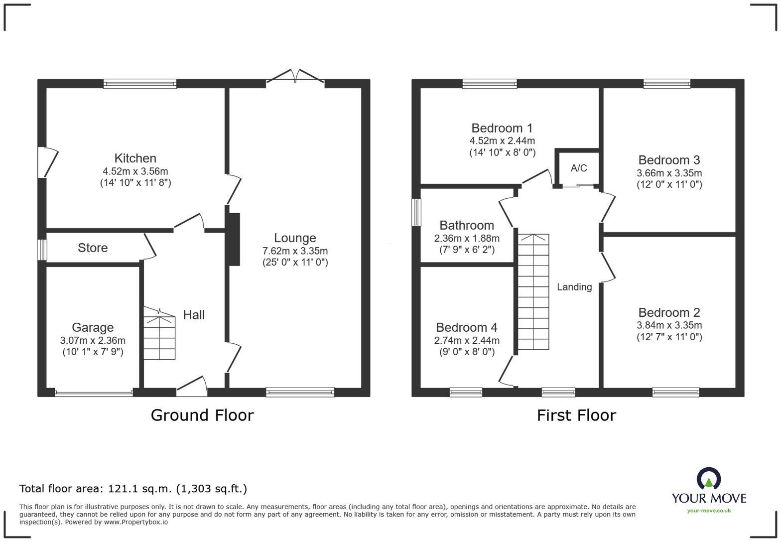 Oxenden Park Drive, Herne Bay, Kent, CT6 floorplan
