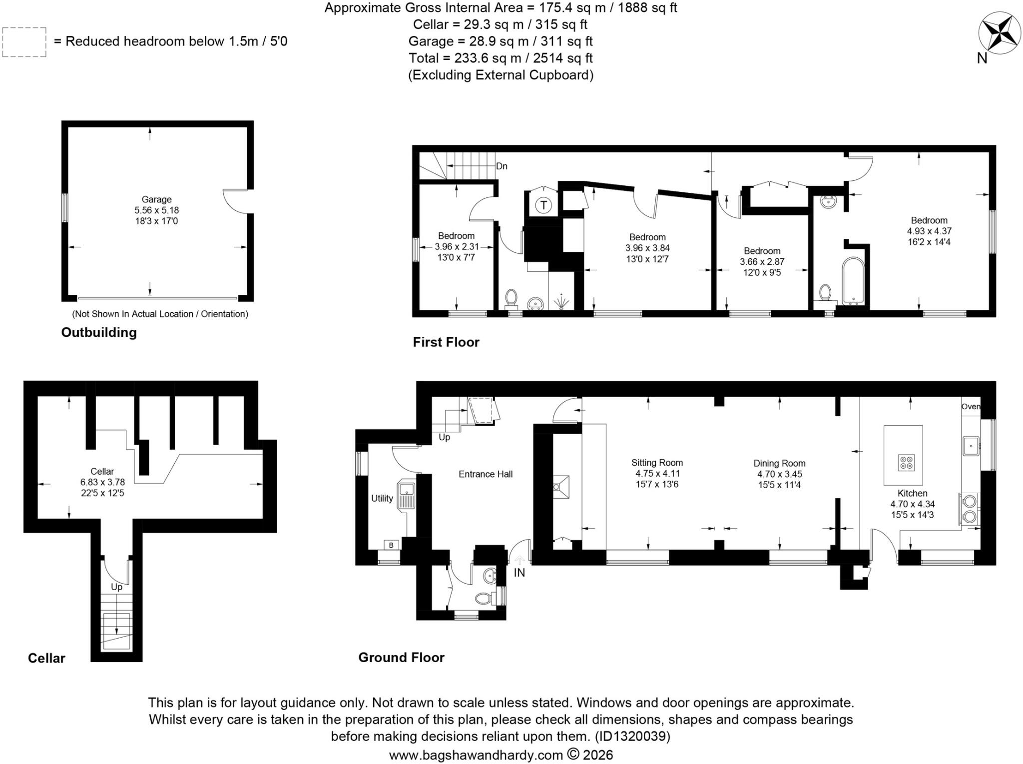 Wilderwick Road, East Grinstead, West Sussex floorplan