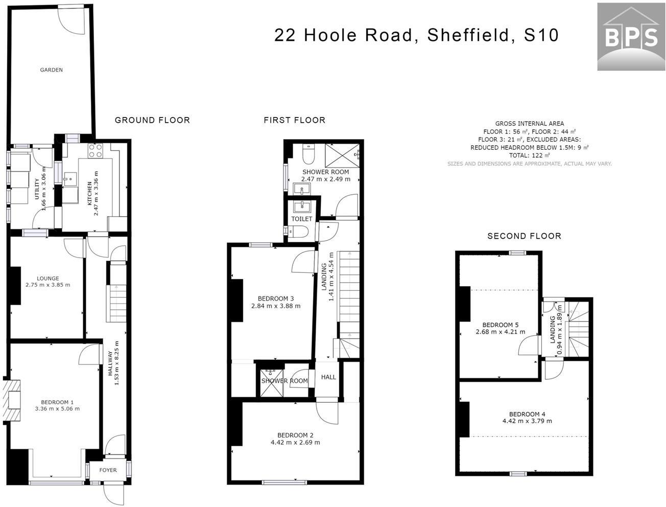 22 Hoole Road, Broomhill floorplan